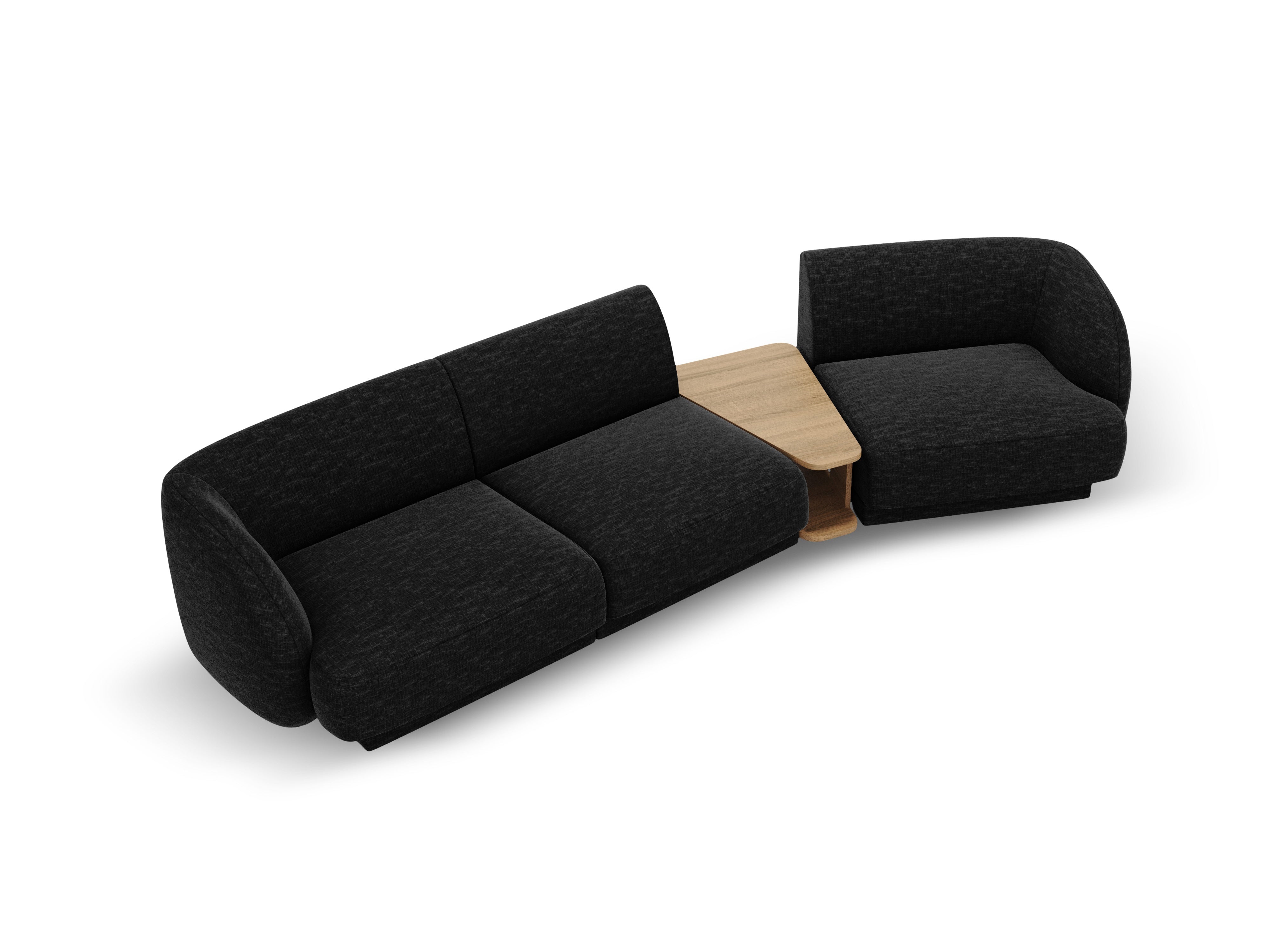 Kutna garnitura Miley 303x126cm, Materijal: Chenille