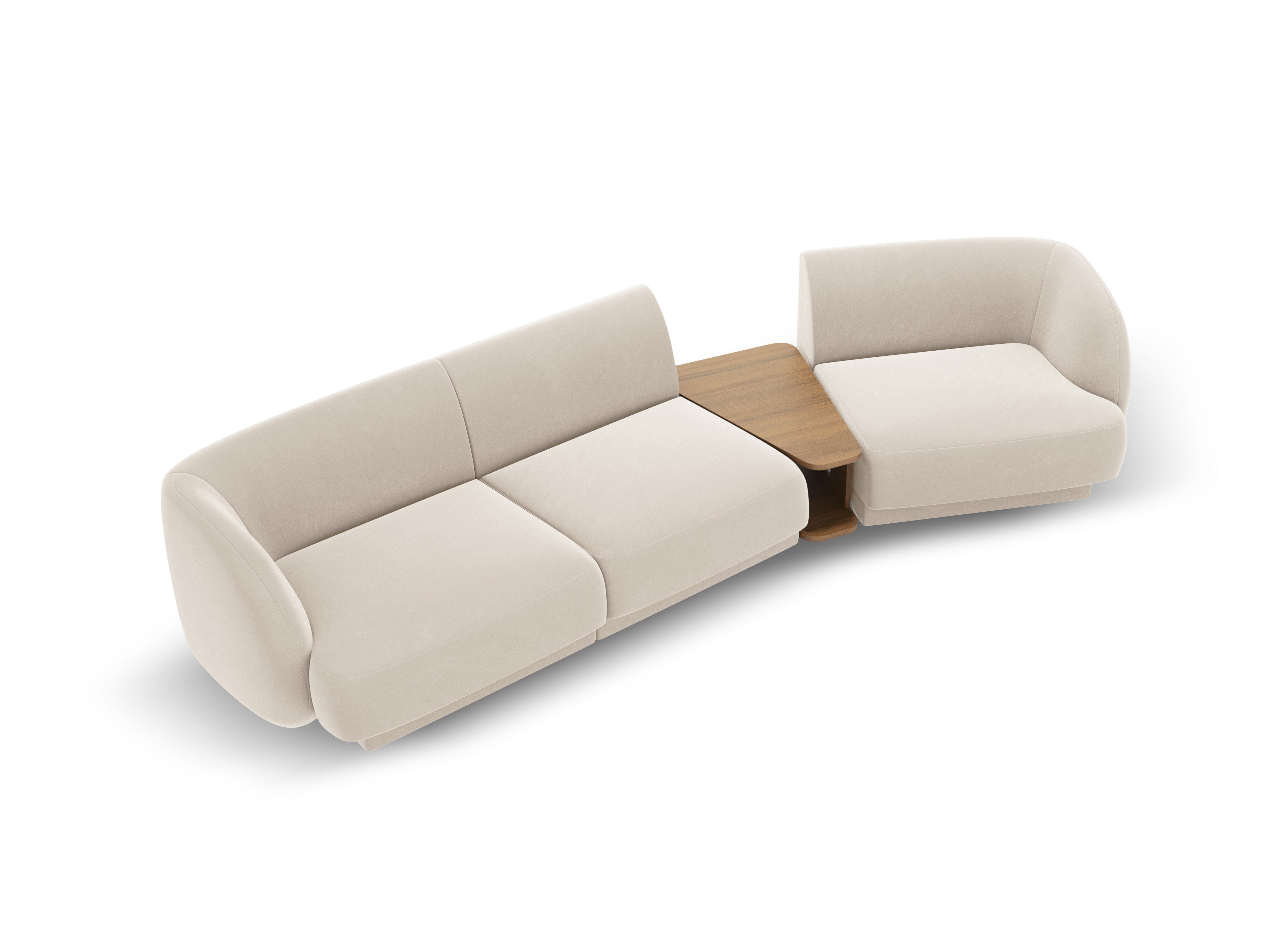 Kutna garnitura Miley 303x126cm, Materijal: Baršun