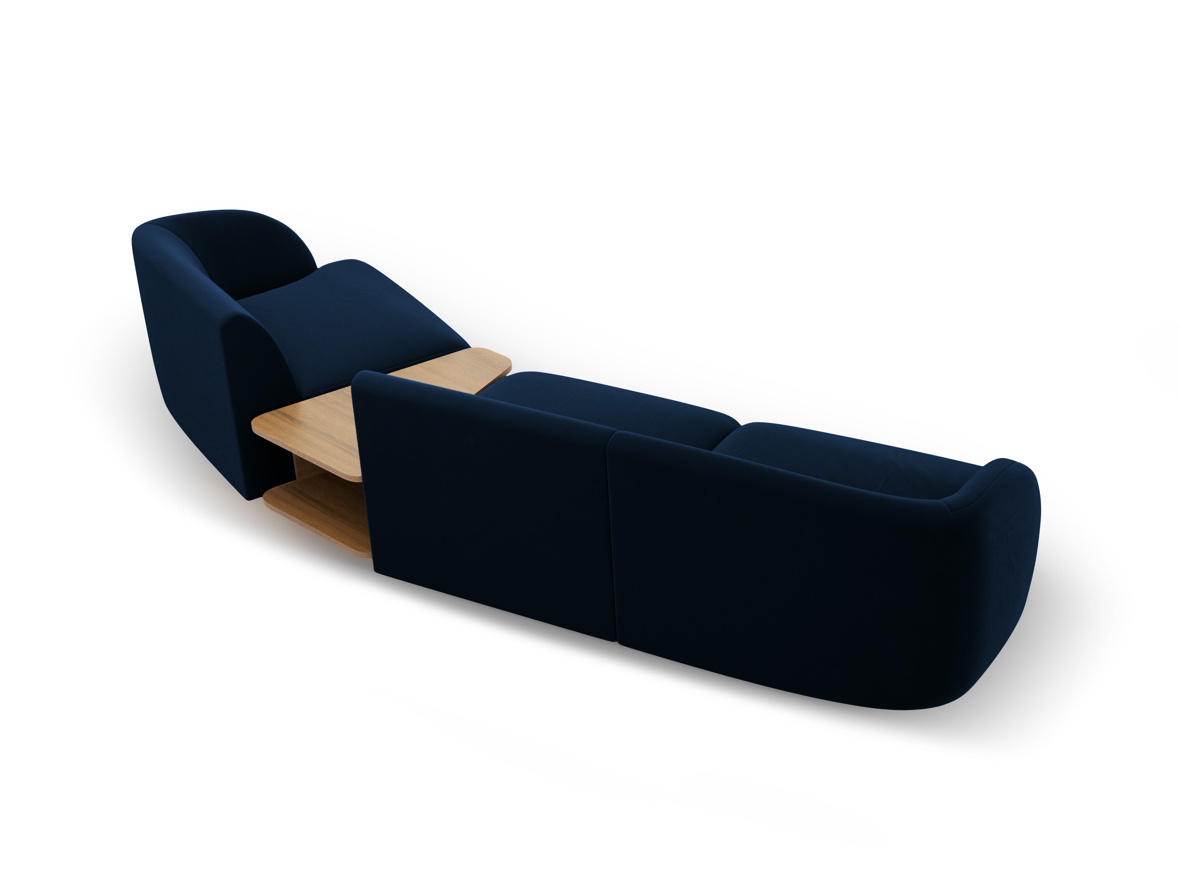 Kutna garnitura Miley 303x126cm, Materijal: Baršun