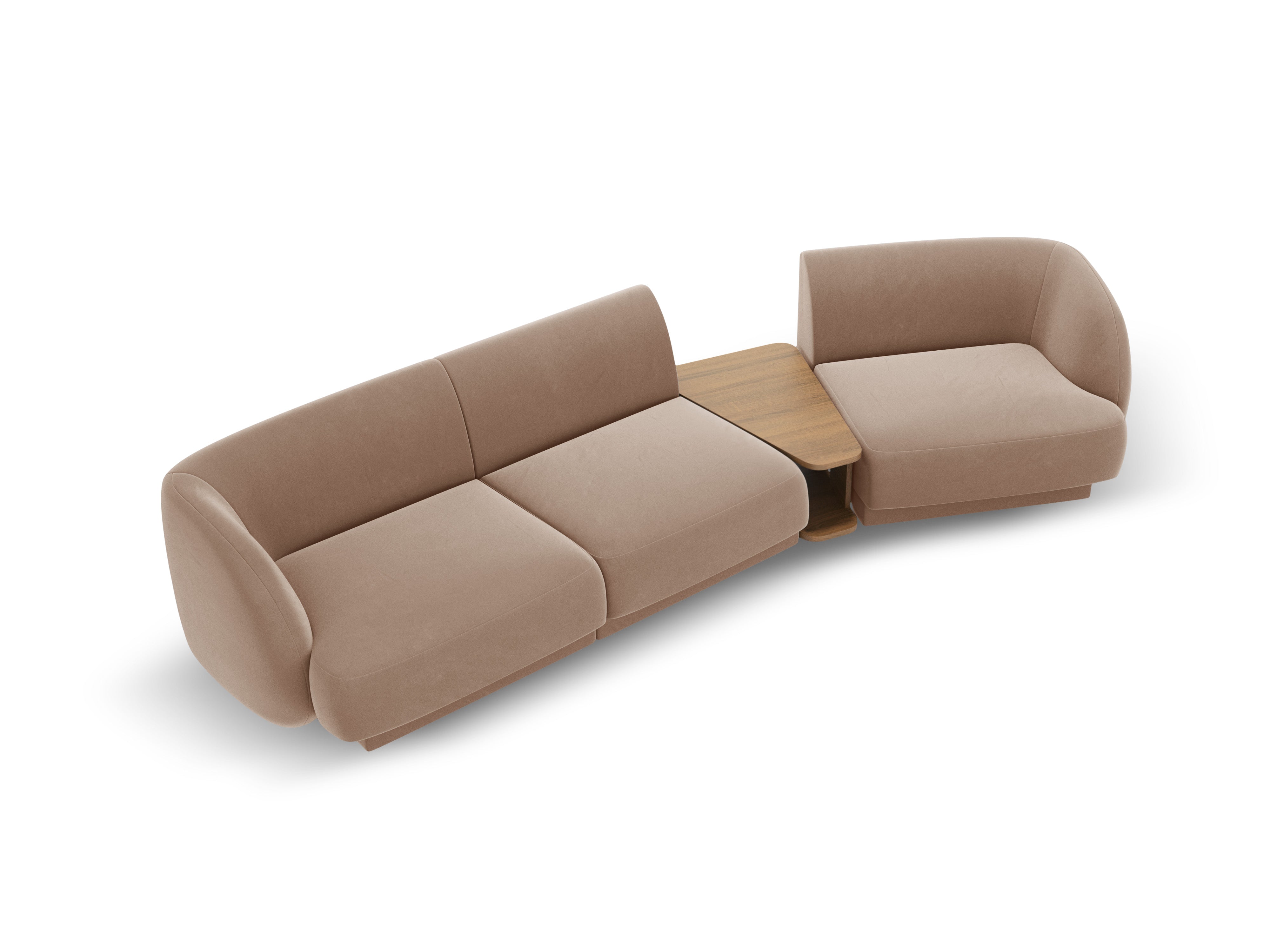 Kutna garnitura Miley 303x126cm, Materijal: Baršun