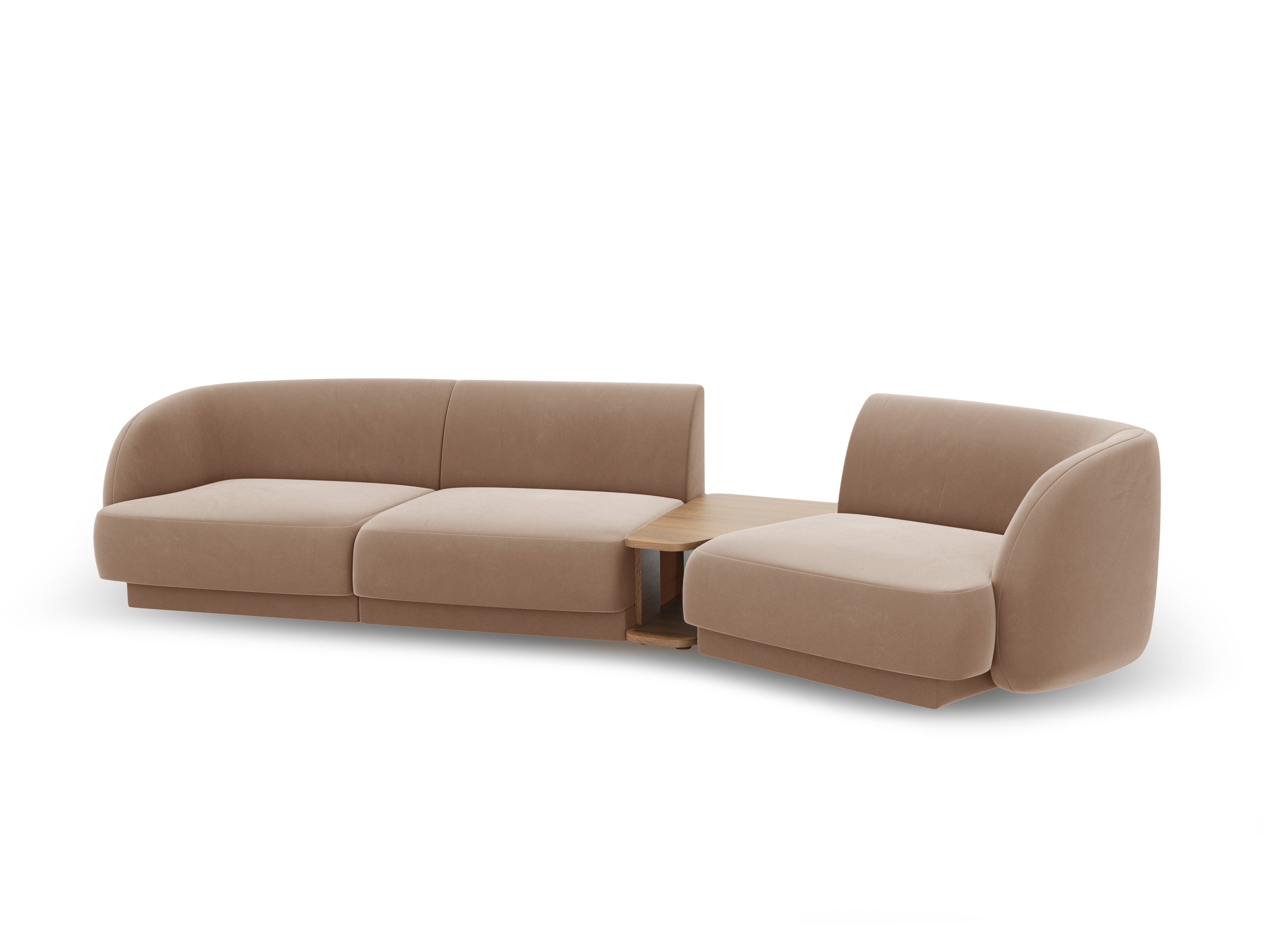 Kutna garnitura Miley 303x126cm, Materijal: Baršun