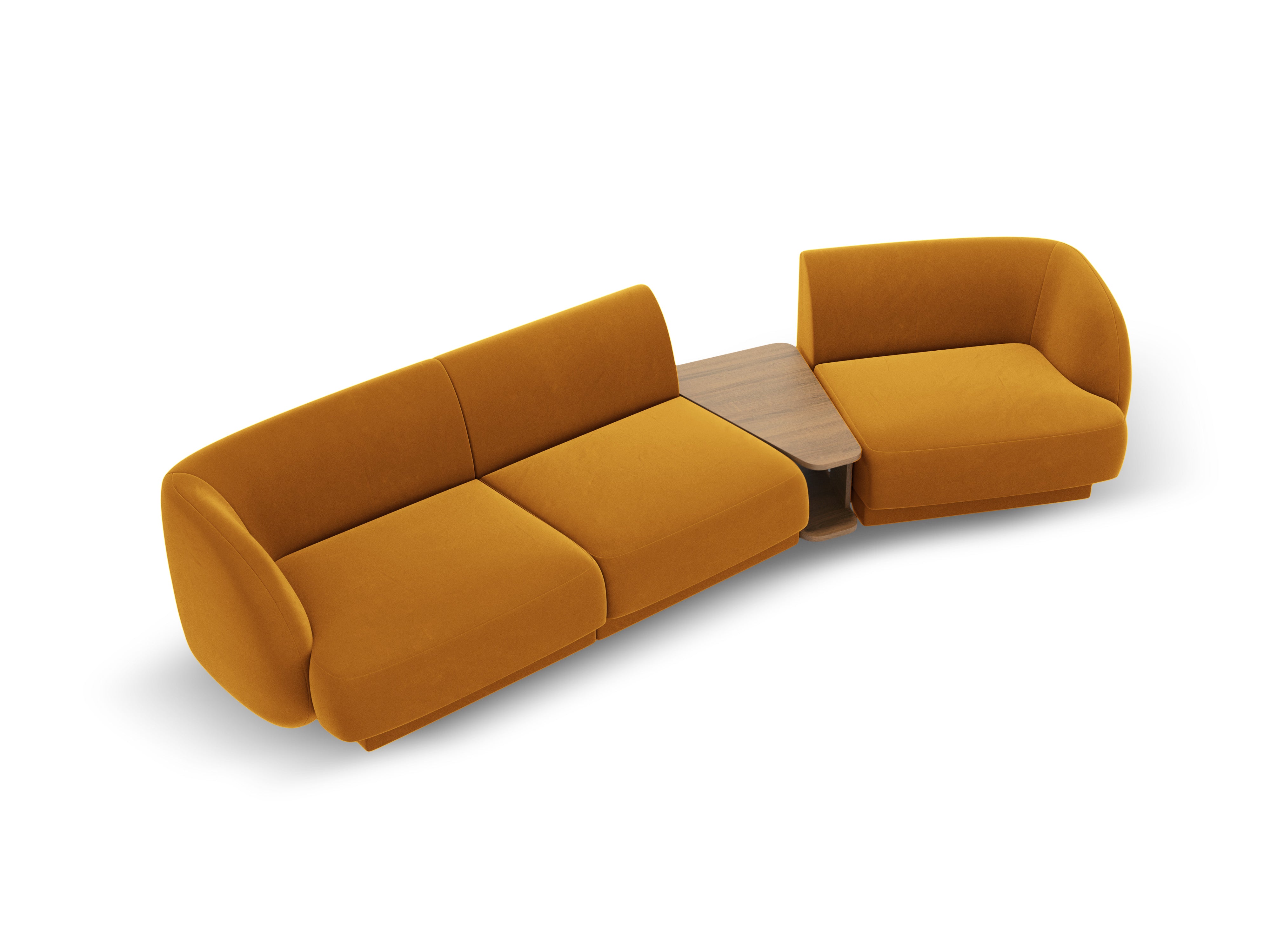 Kutna garnitura Miley 303x126cm, Materijal: Baršun