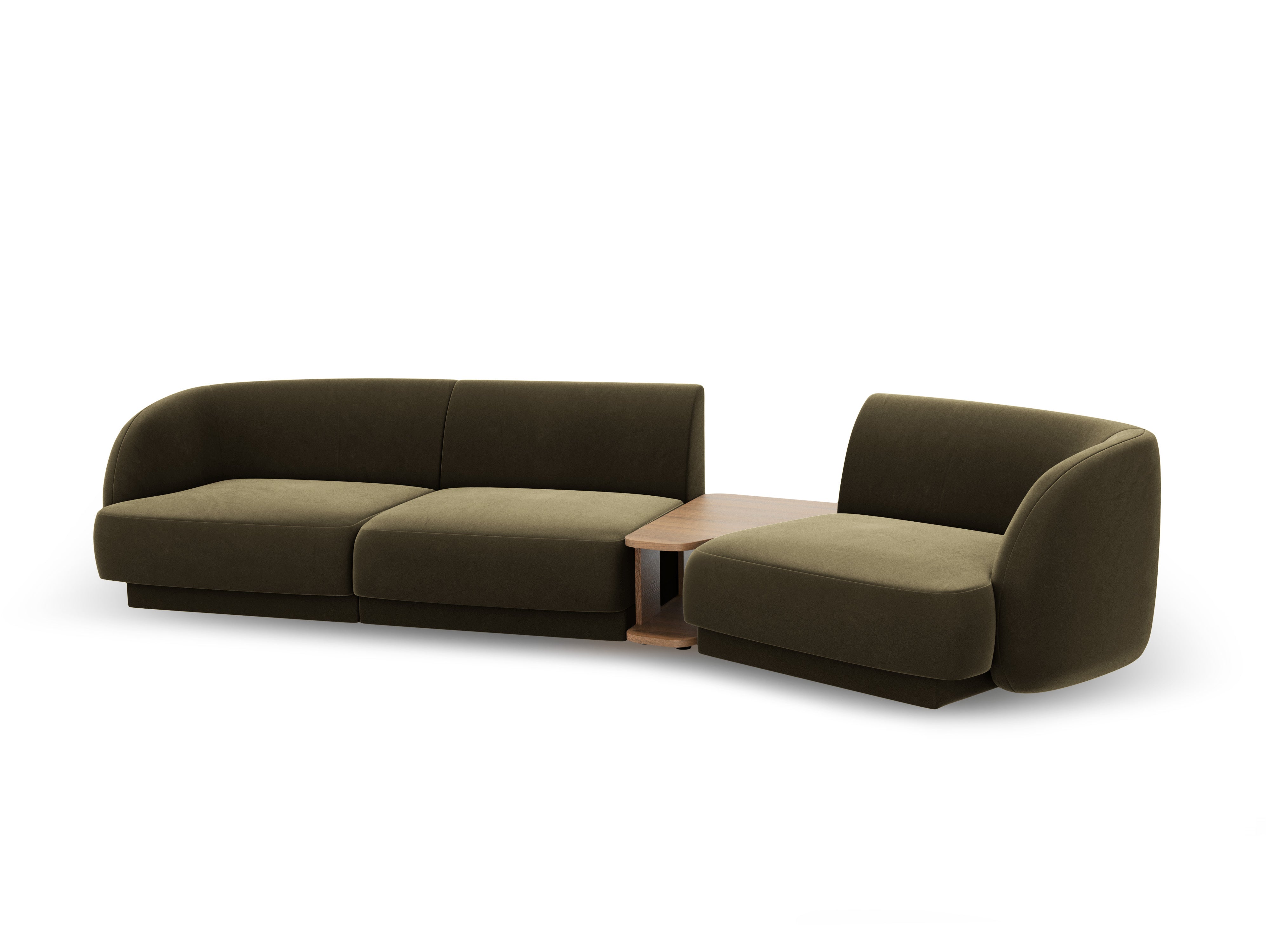 Kutna garnitura Miley 303x126cm, Materijal: Baršun