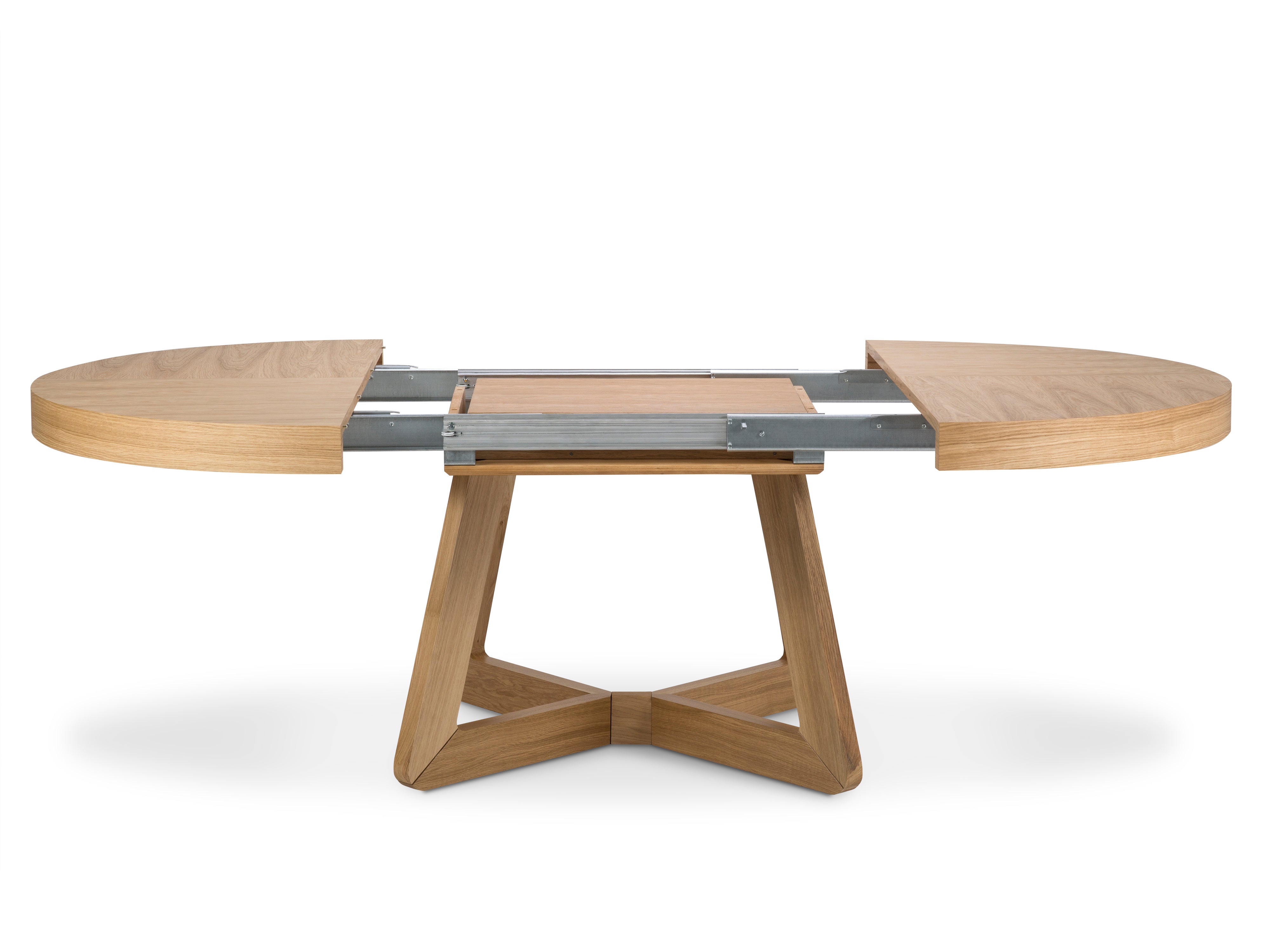 Produljivi blagovaonski stol Dustin 130/230x130cm, Materijal: Hrast