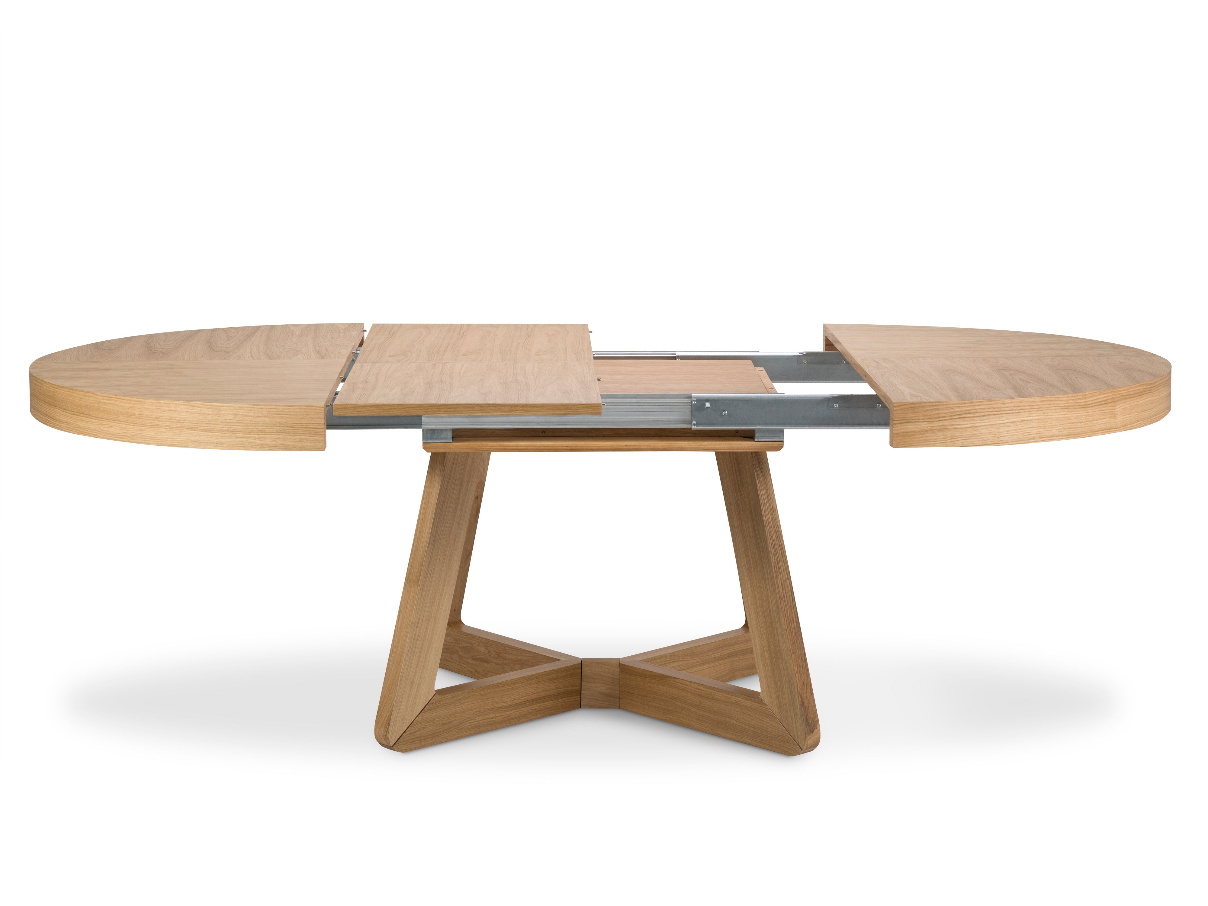 Produljivi blagovaonski stol Dustin 130/230x130cm, Materijal: Hrast