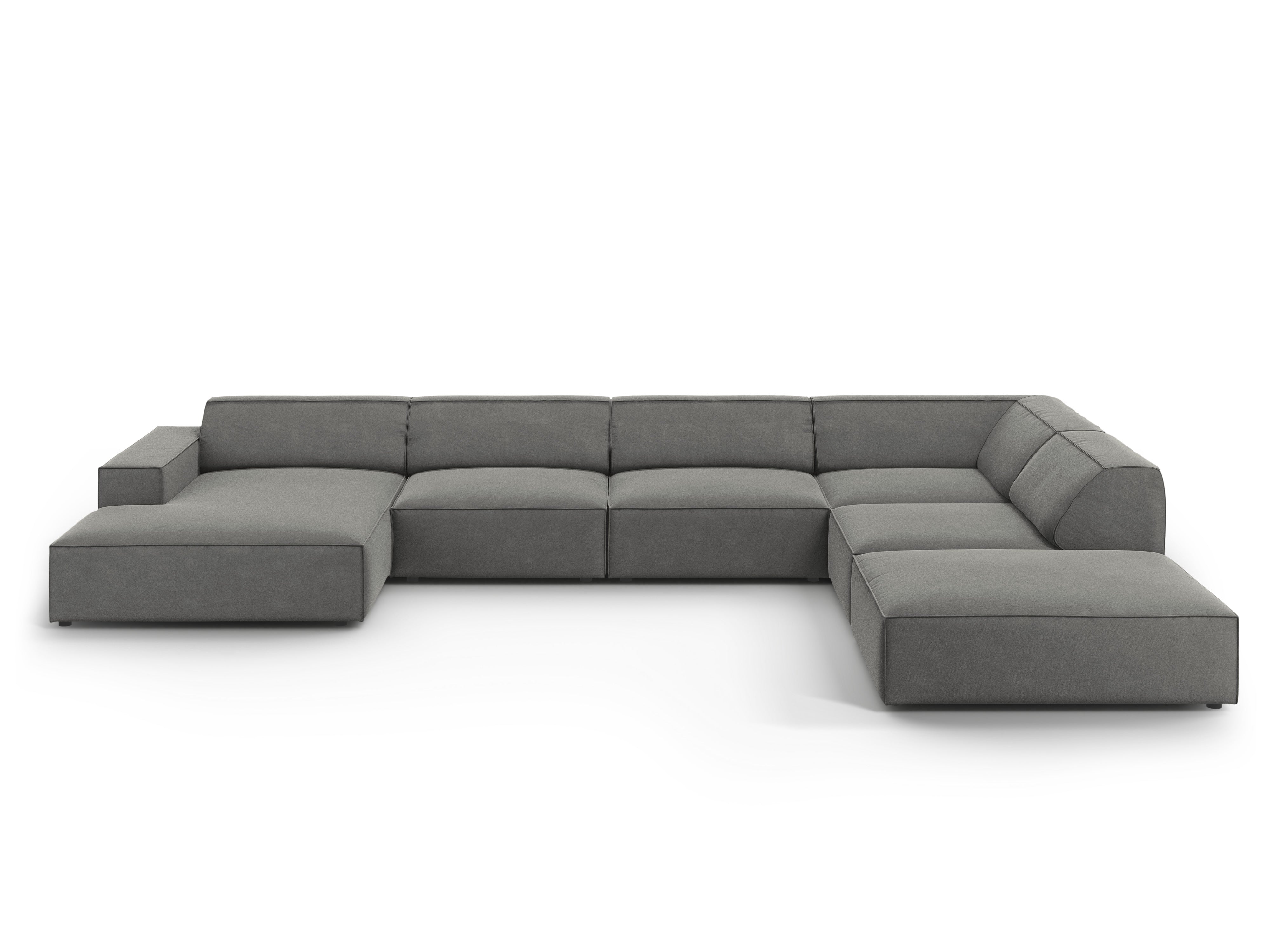 Kutna garnitura Jodie 361x258cm, Materijal: Baršun