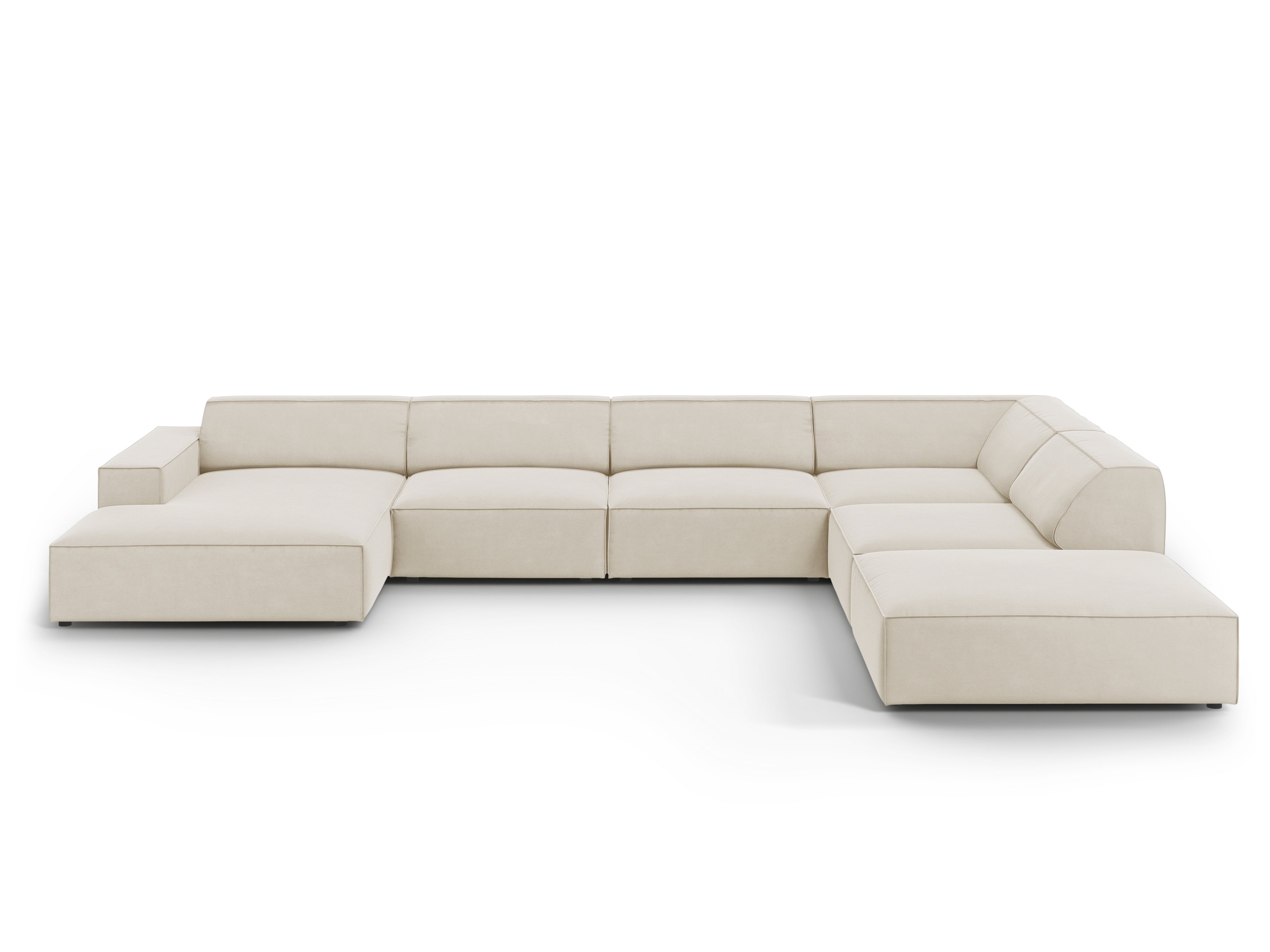 Kutna garnitura Jodie 361x258cm, Materijal: Baršun