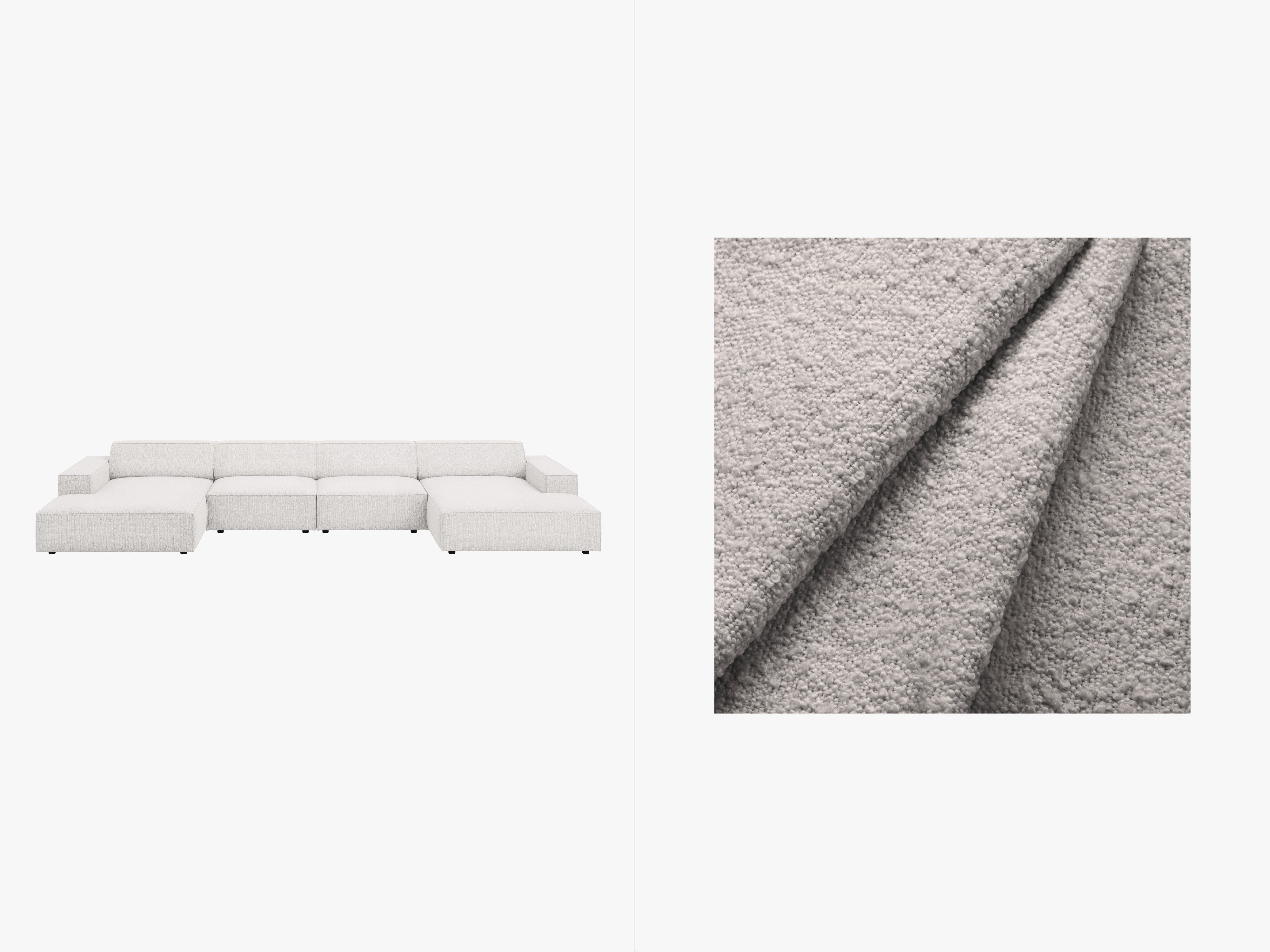 Kutna garnitura Jodie 364x162cm, Materijal: Boucle