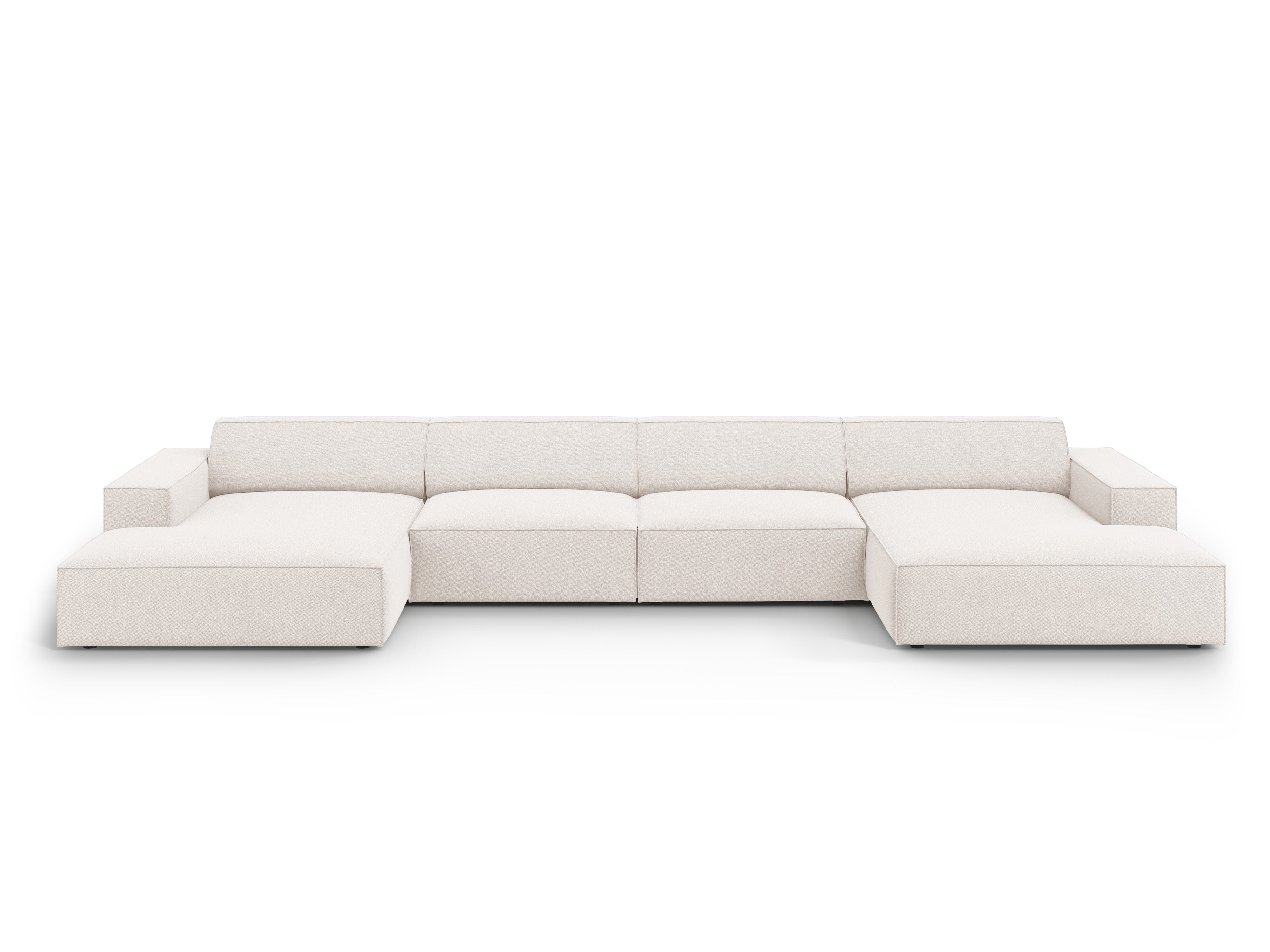 Kutna garnitura Jodie 364x162cm, Materijal: Strukturirana tkanina