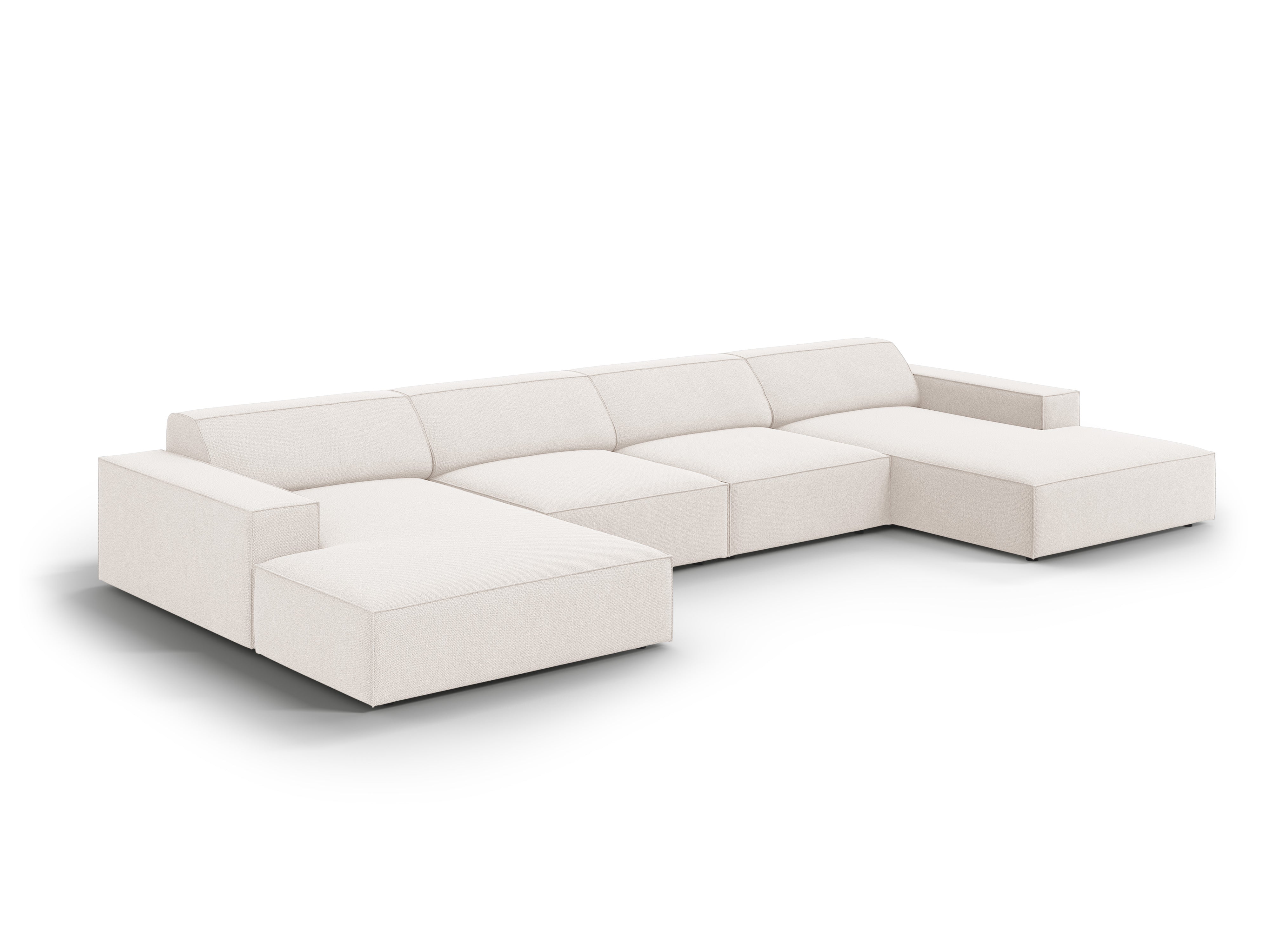 Kutna garnitura Jodie 364x162cm, Materijal: Strukturirana tkanina