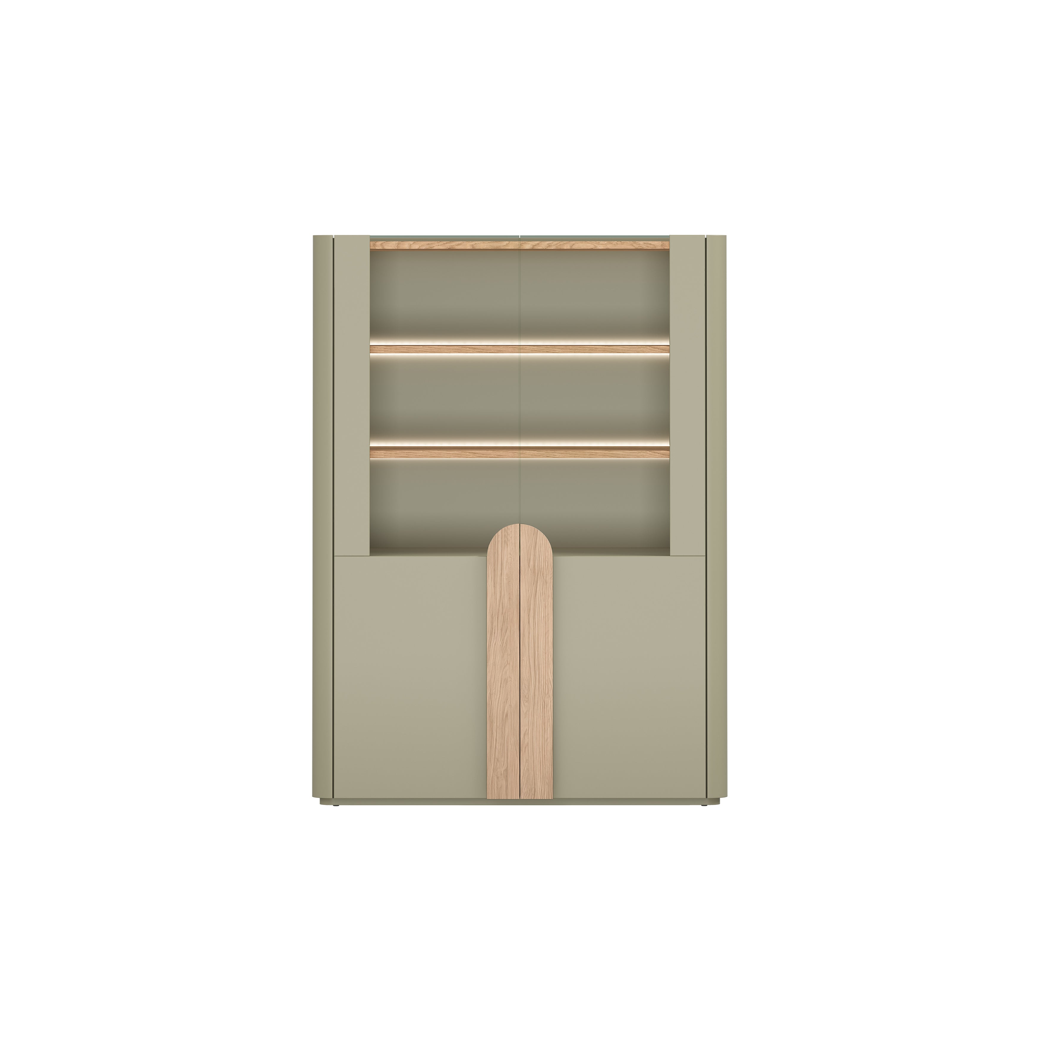 Vitrina Amilio 100x48cm, Materijal: MDF