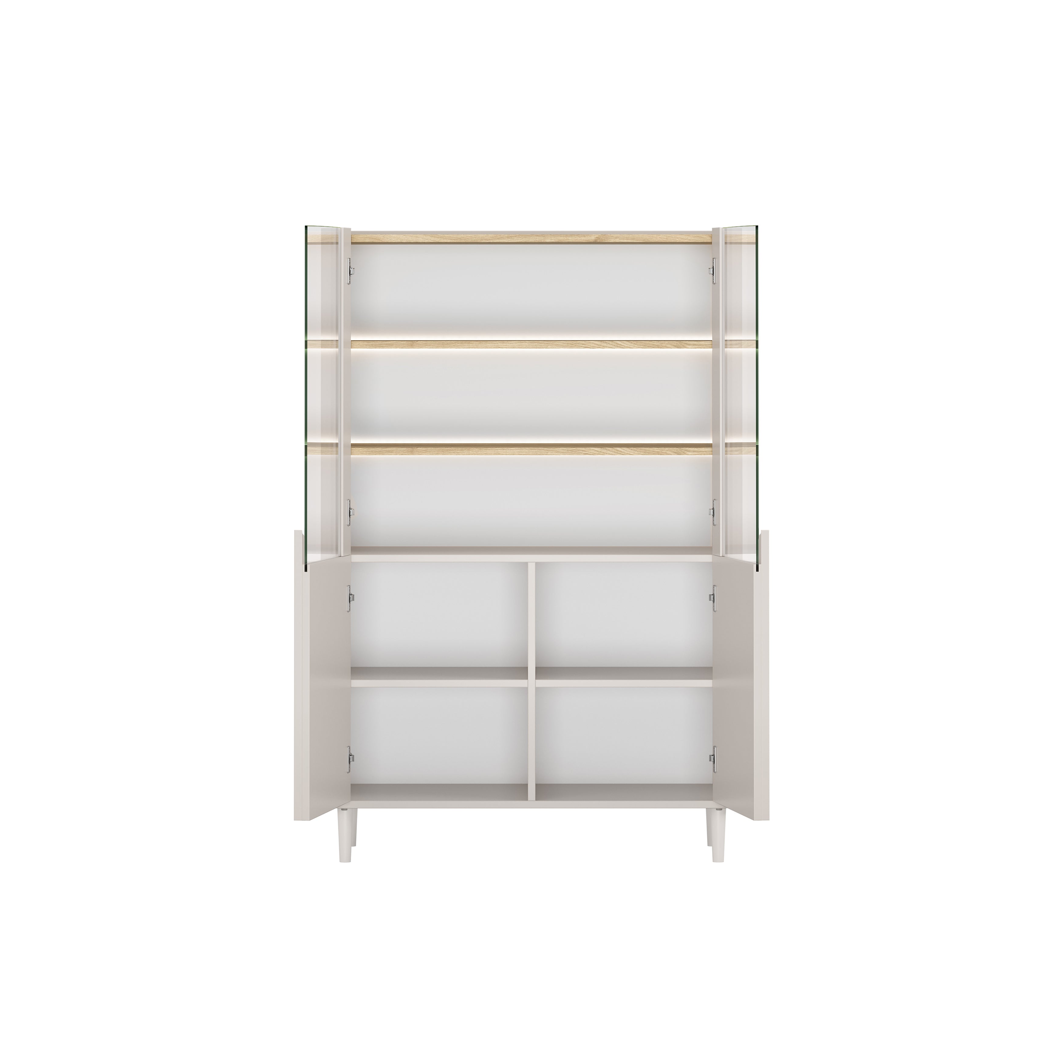 Vitrina Amilio 100x48cm, Materijal: MDF
