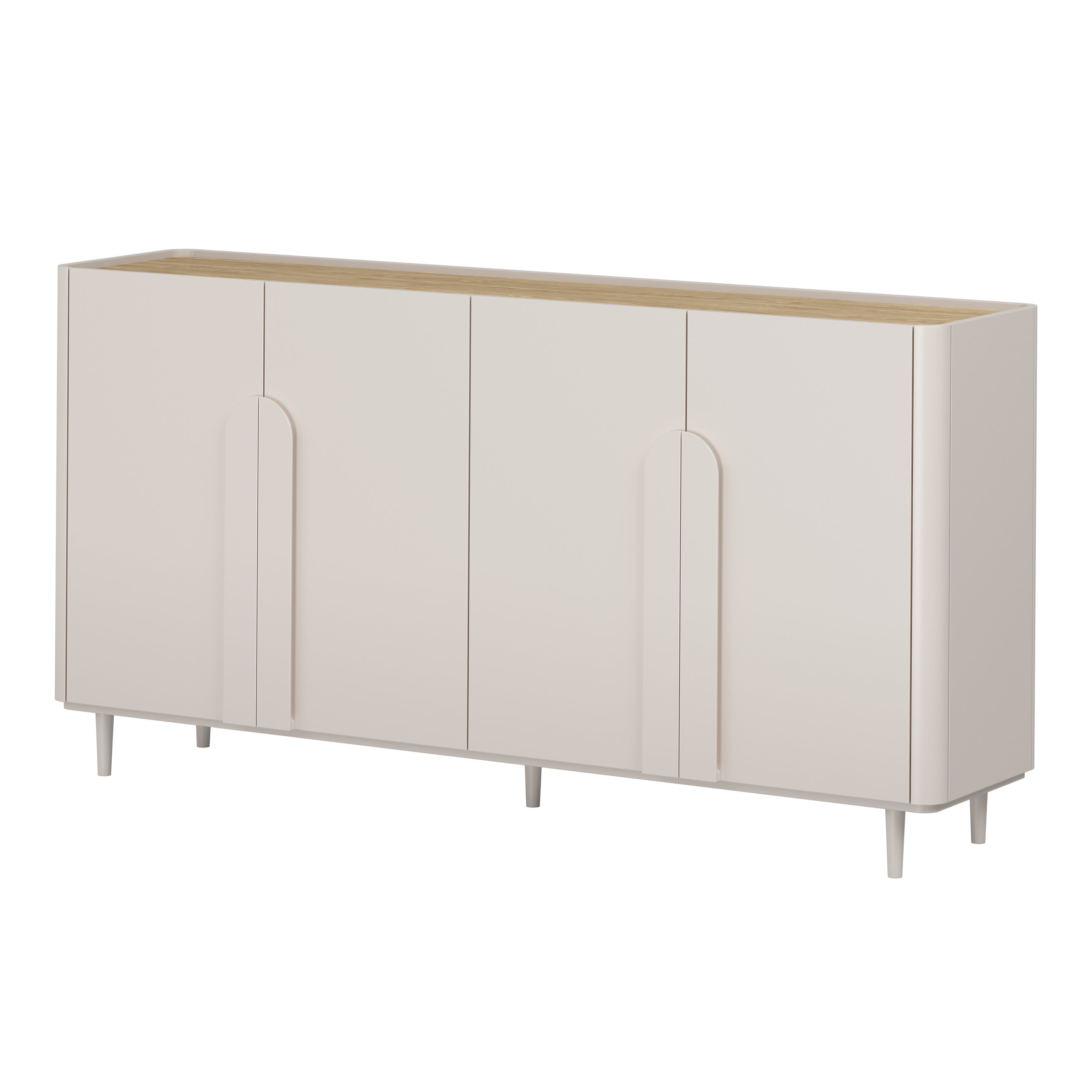 Komoda Amilio 200cm, Materijal: MDF