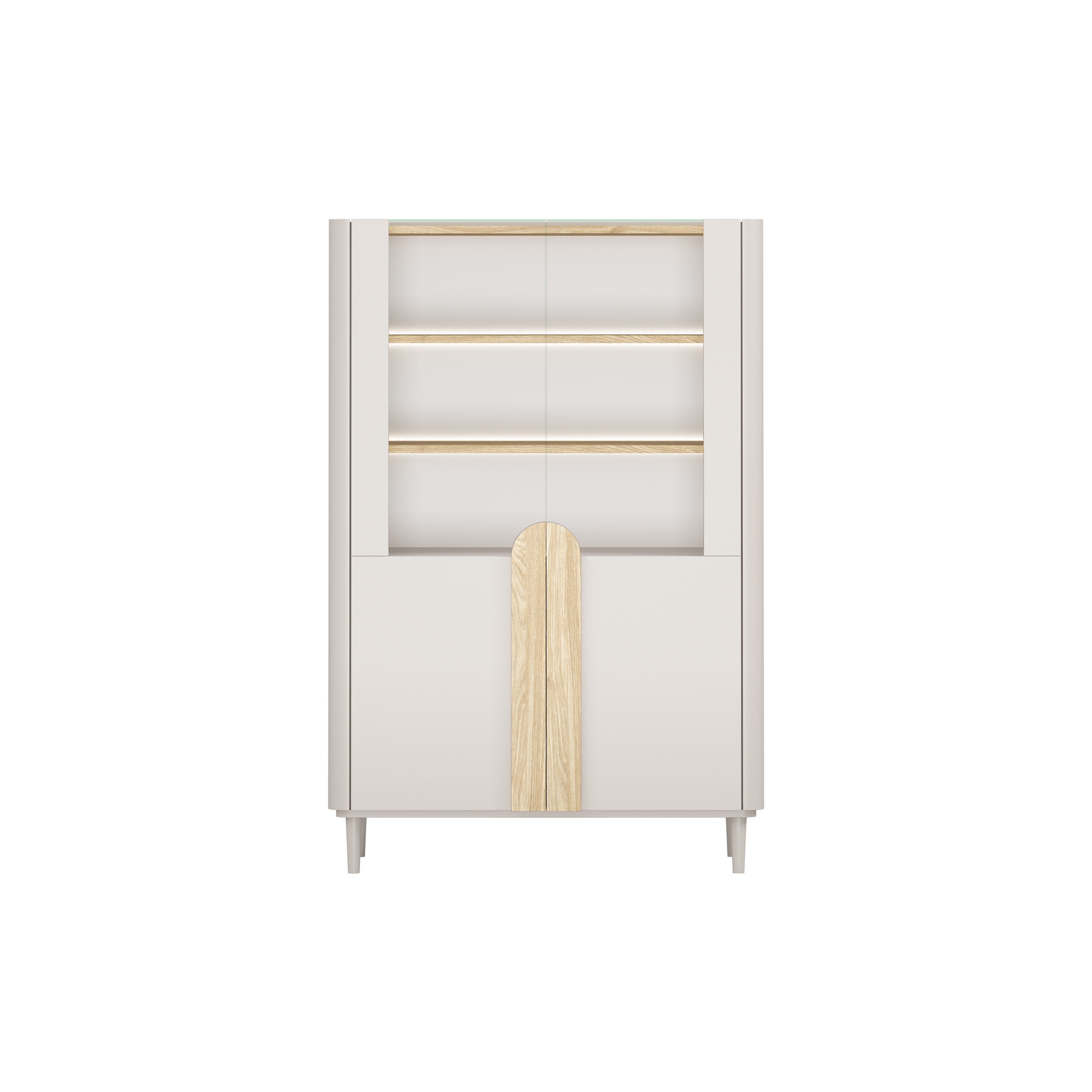 Vitrina Amilio 100x48cm, Materijal: MDF