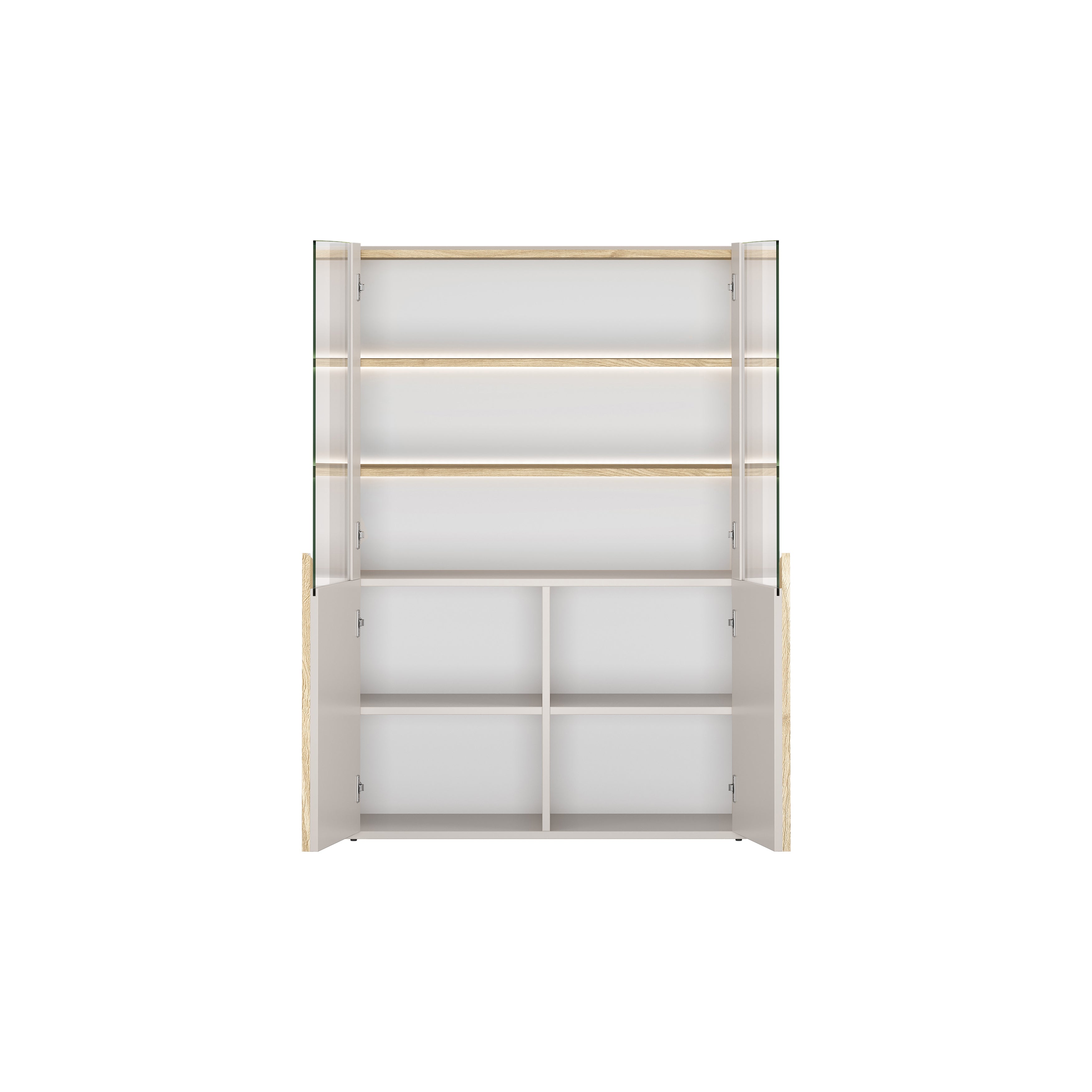 Vitrina Amilio 100x48cm, Materijal: MDF