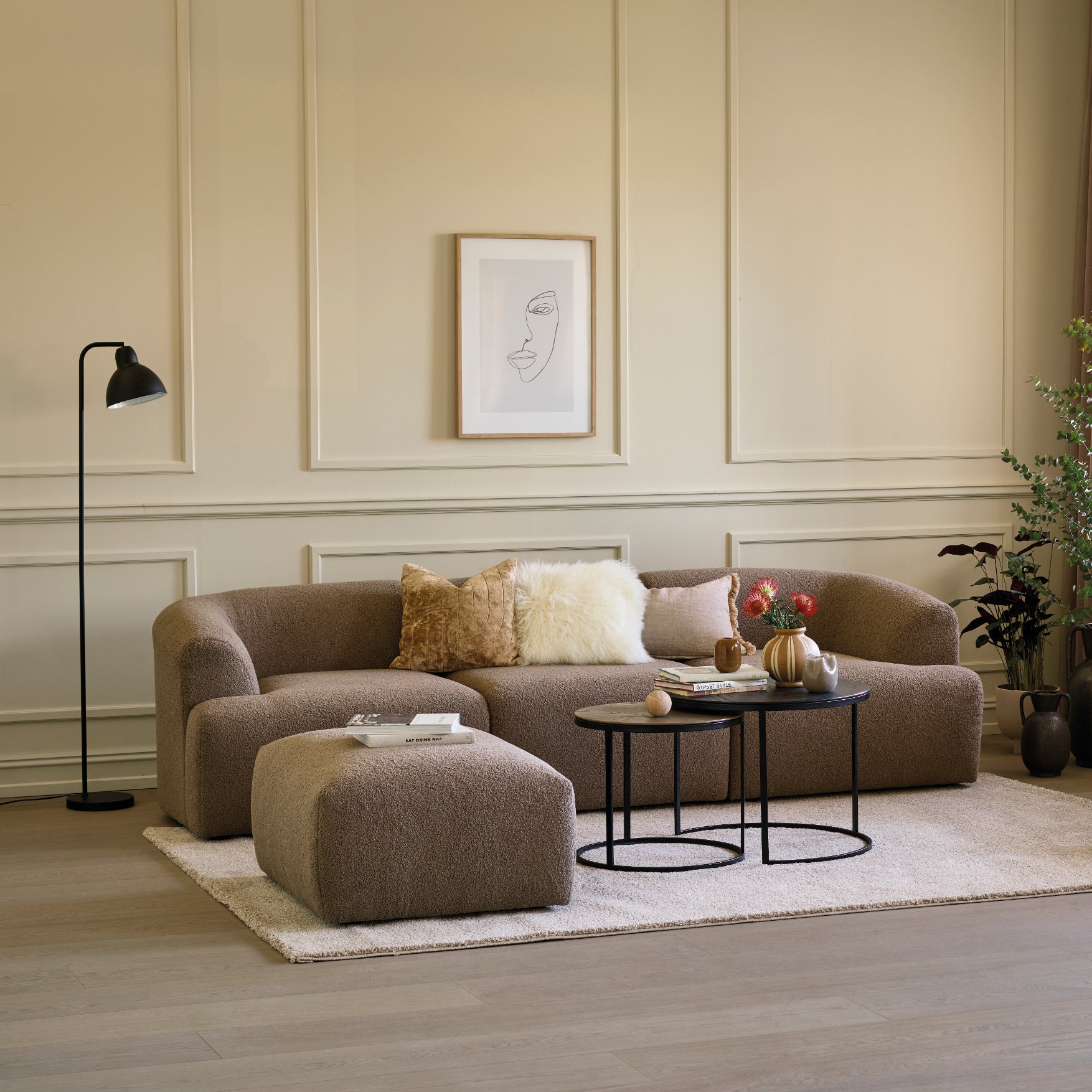 Modularna garnitura Baloo, Materijal: Mogućnost izbora