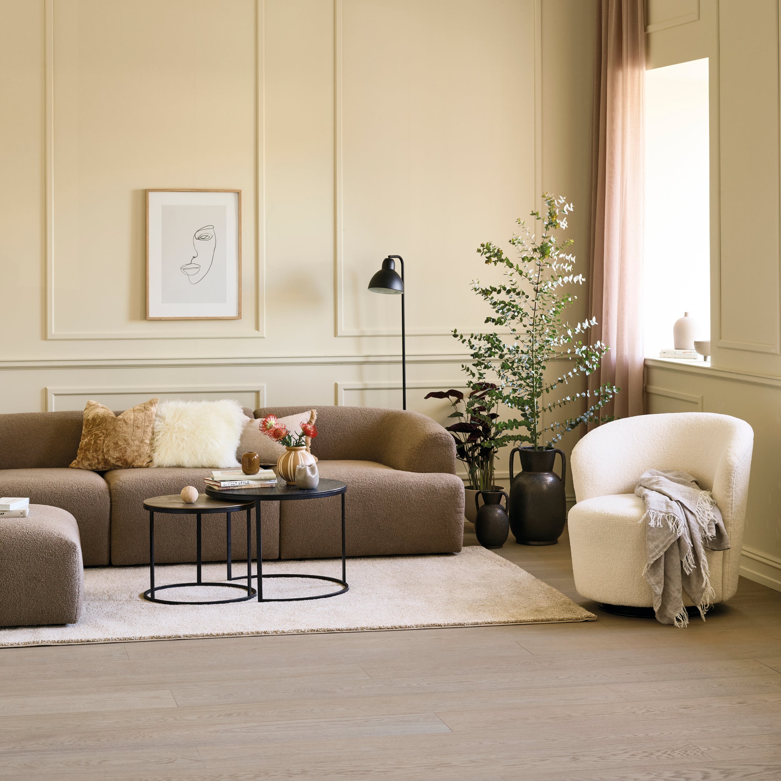 Modularna garnitura Baloo, Materijal: Mogućnost izbora