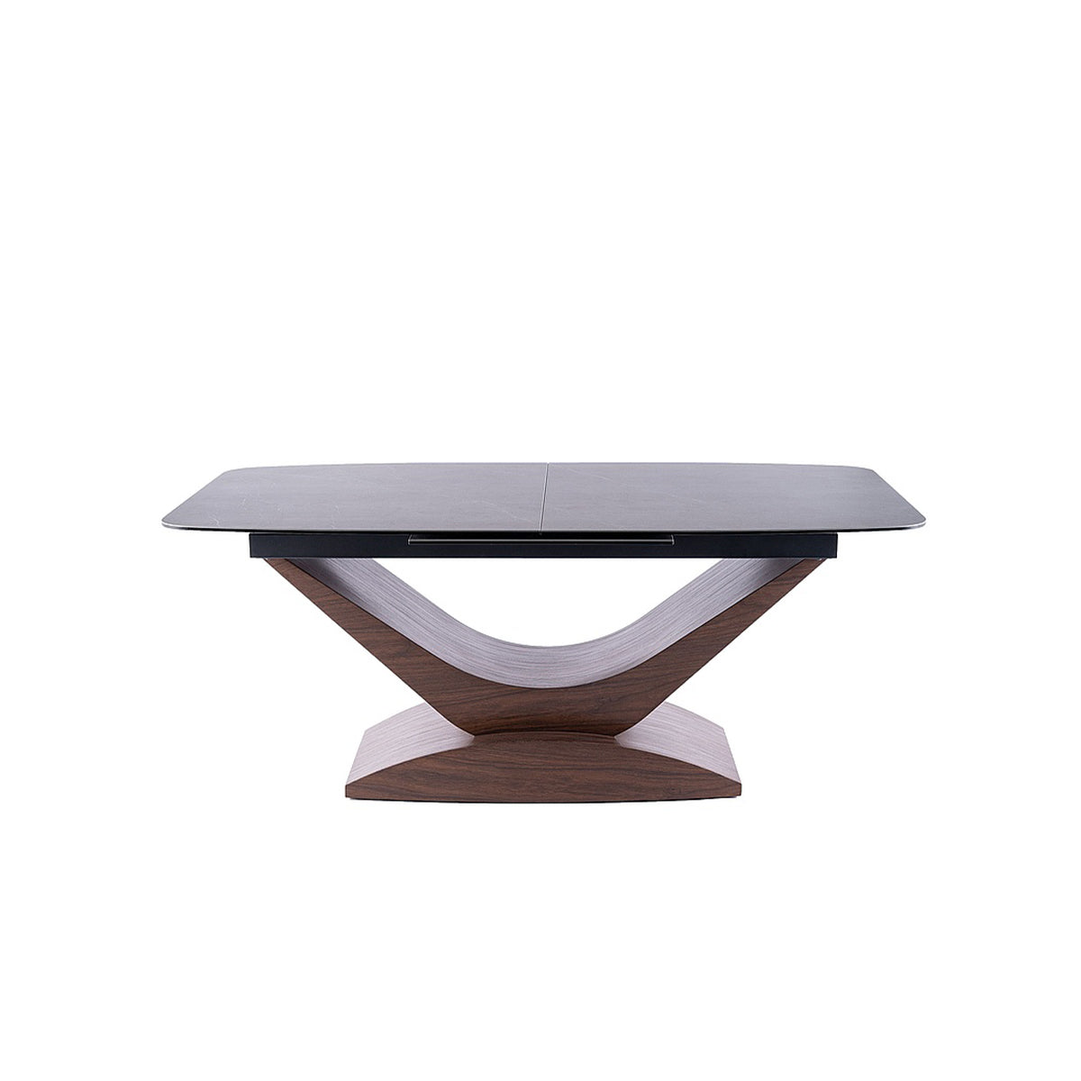 Blagovaonski stol Dolce 180/240x95cm, Materijal: Kaljeno staklo, Keramika