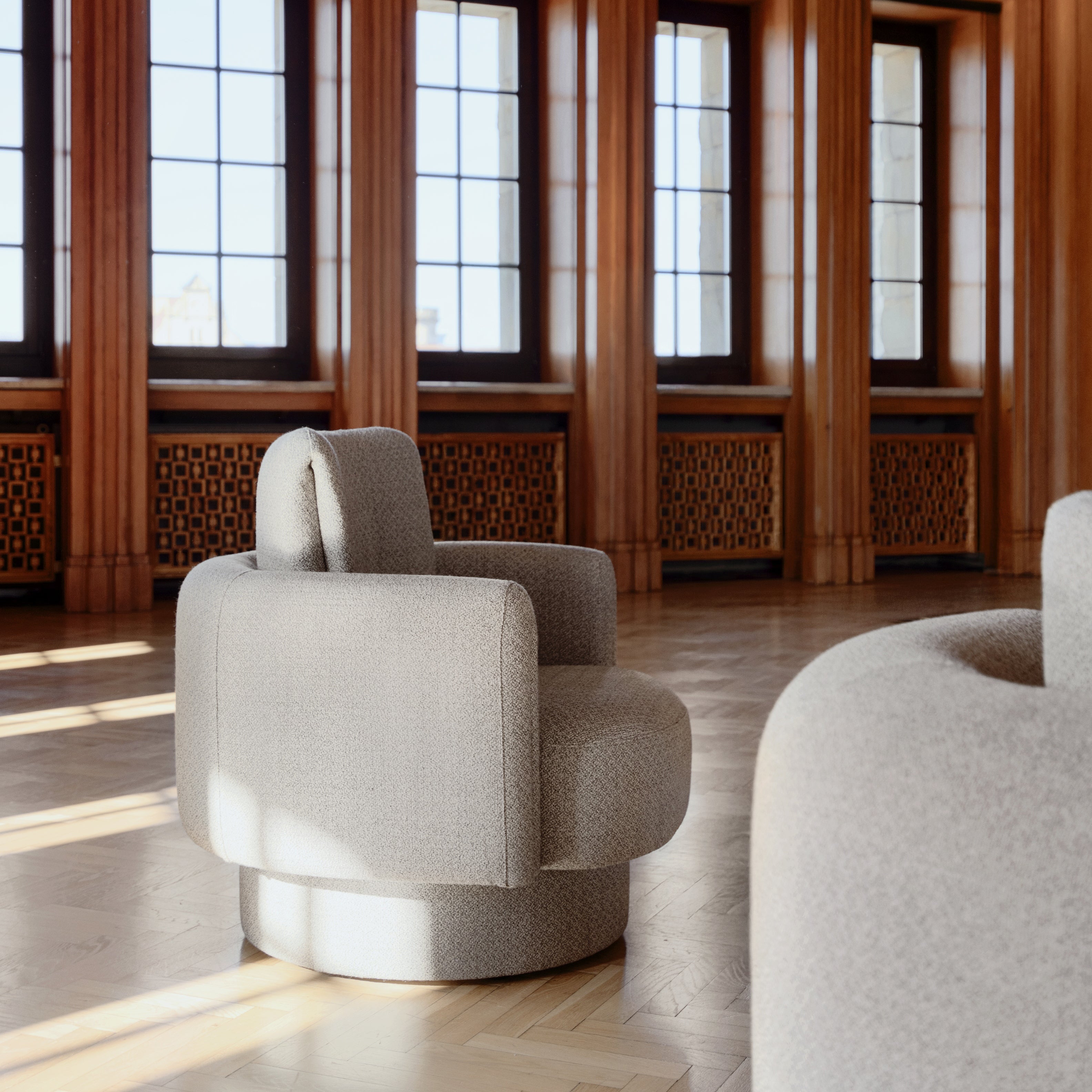 Fotelja Bofii, Materijal: Mogućnost izbora