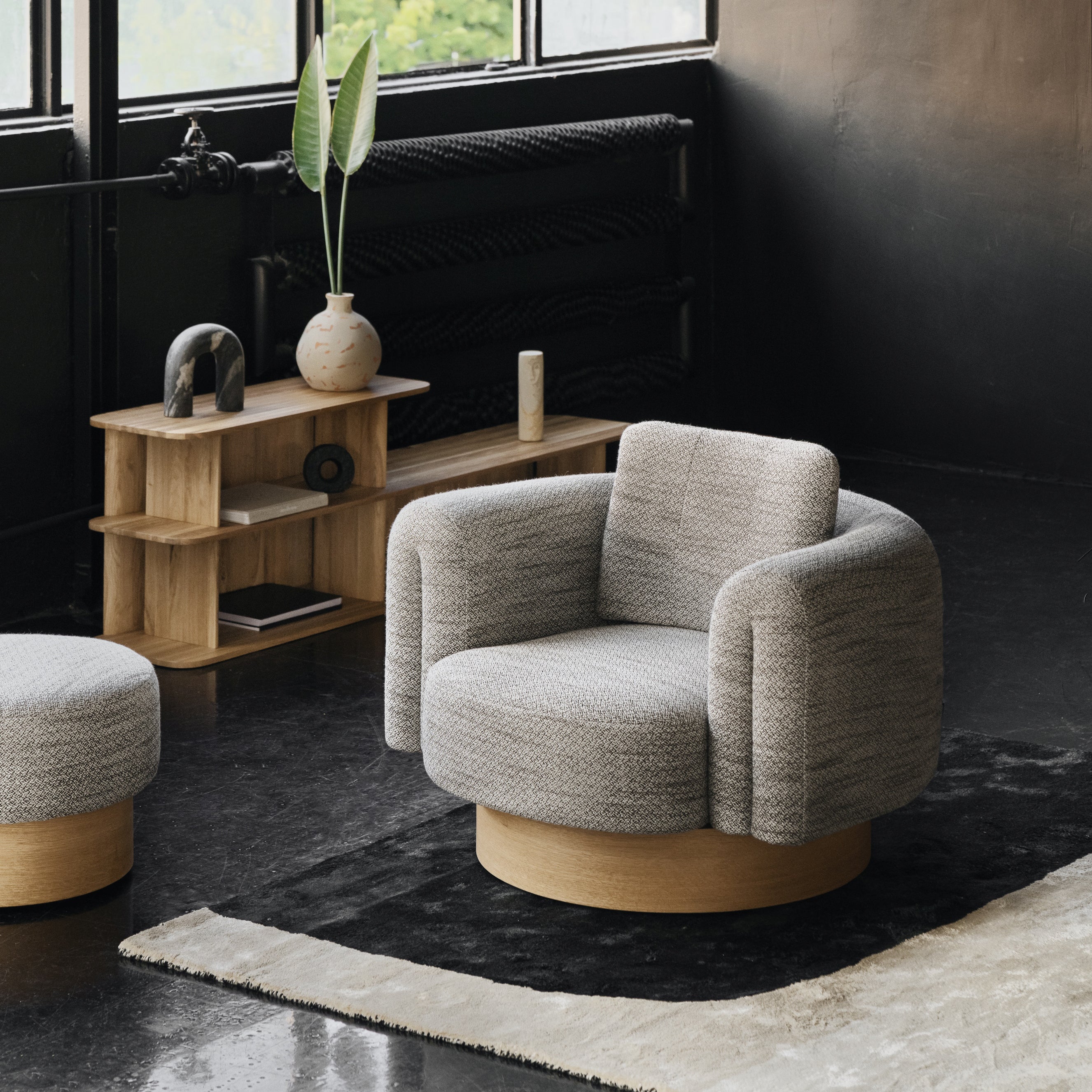 Fotelja Bofii, Materijal: Mogućnost izbora