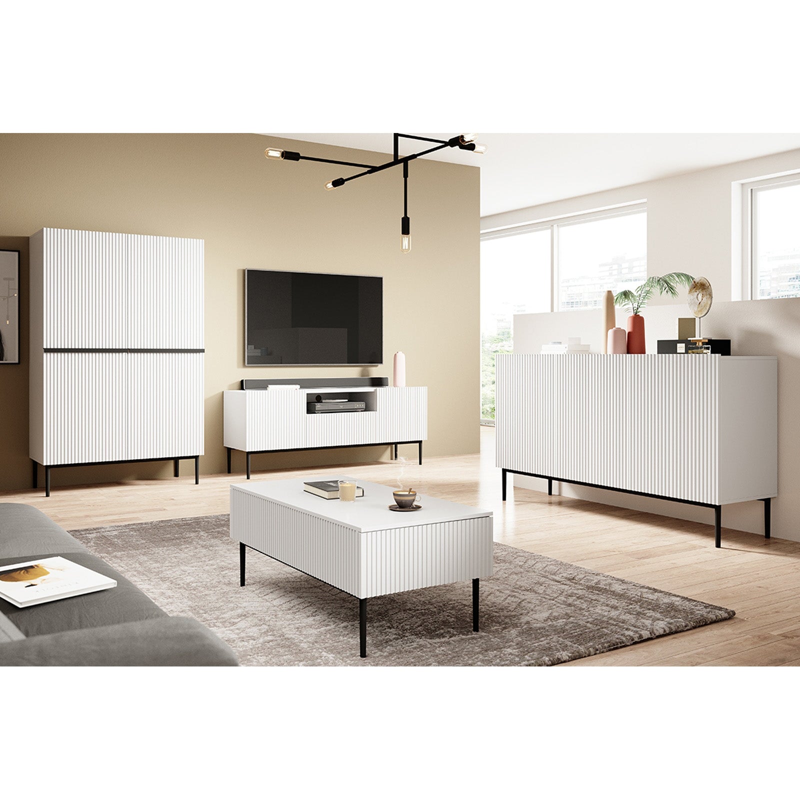 Komoda Nicole 150cm, Materijal: MDF