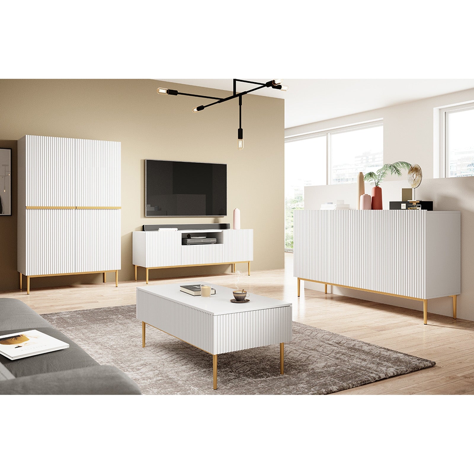 Komoda Nicole 150cm, Materijal: MDF