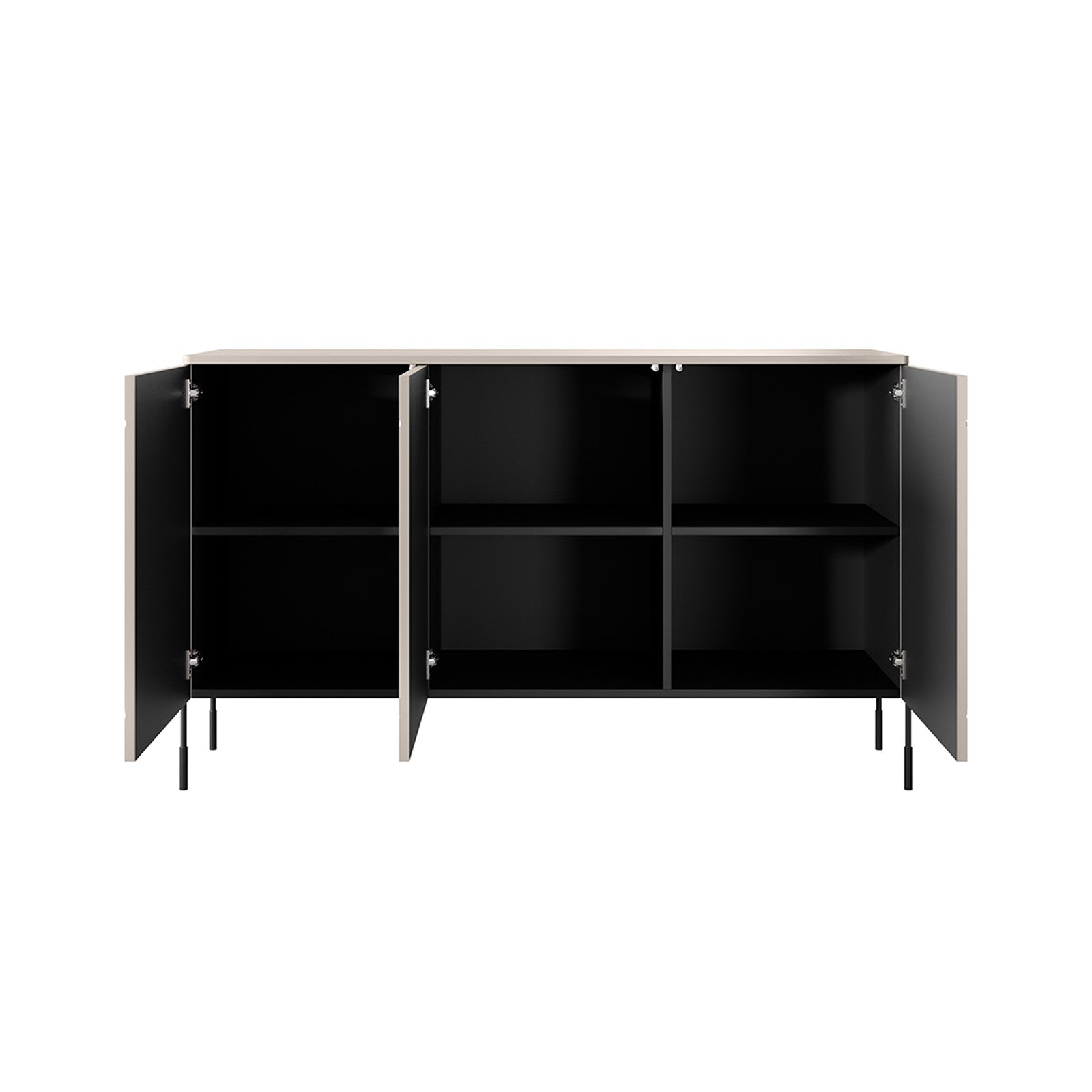 Komoda Sonatia 150cm, 3 vrata, Materijal: MDF