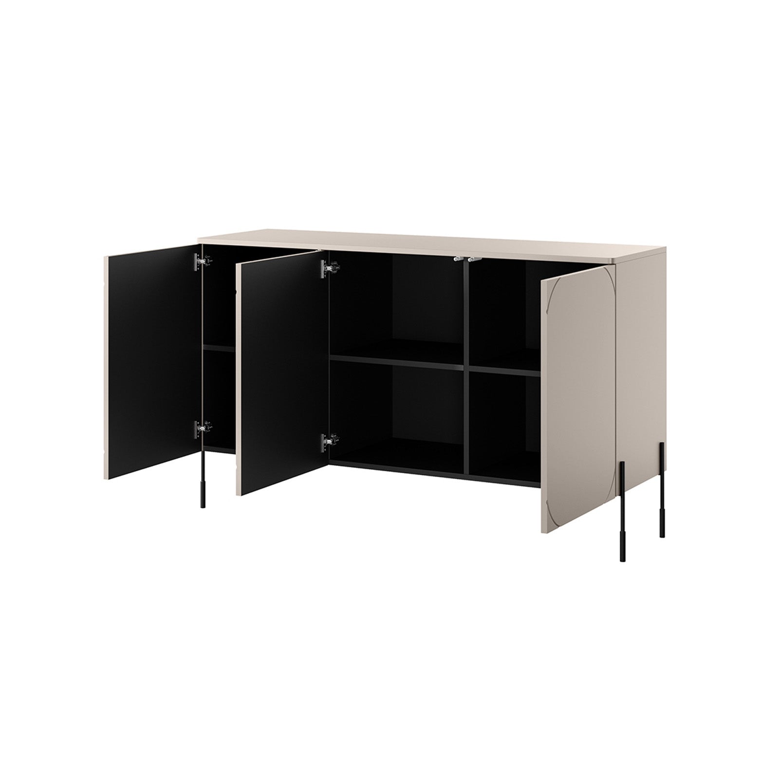 Komoda Sonatia 150cm, 3 vrata, Materijal: MDF