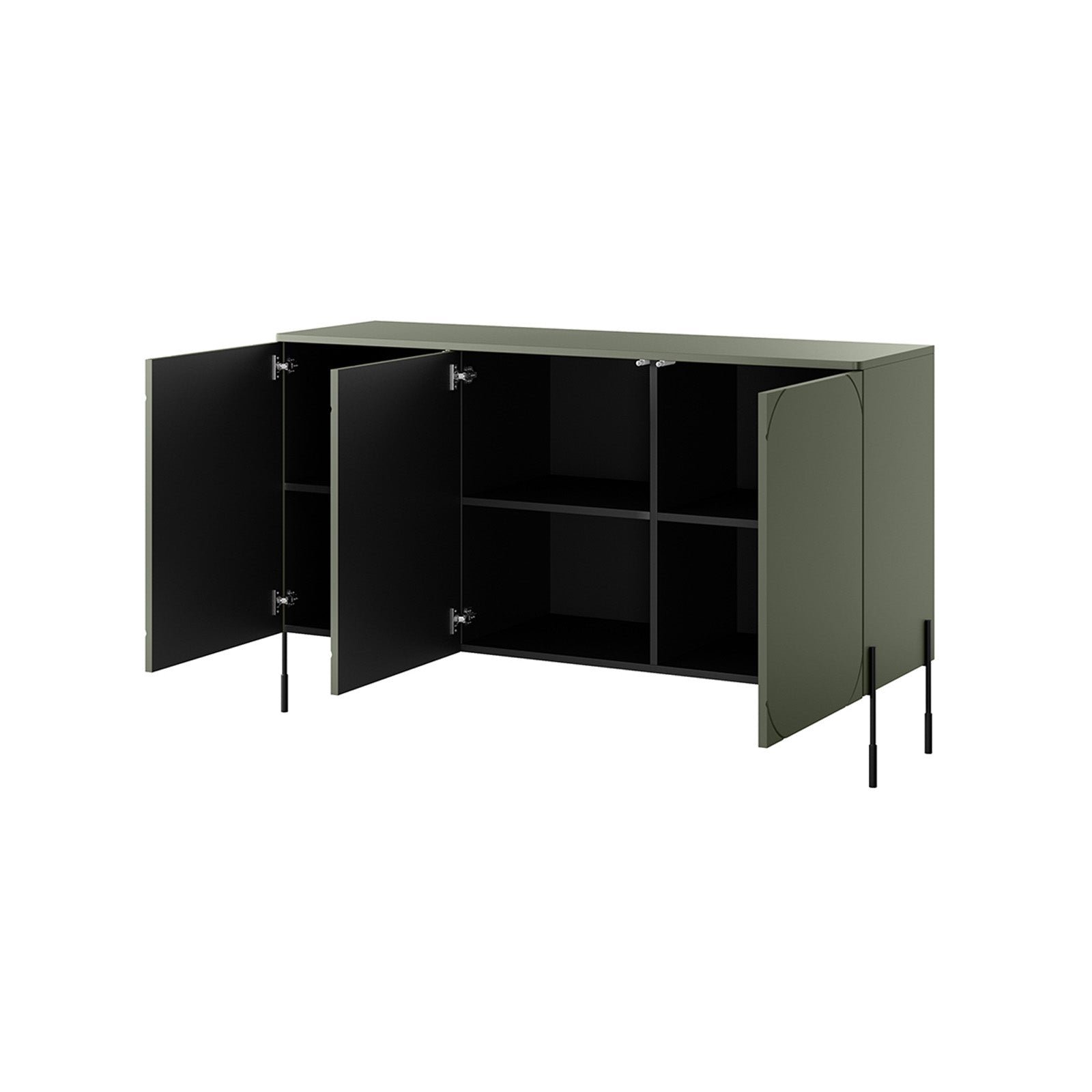 Komoda Sonatia 150cm, 3 vrata, Materijal: MDF