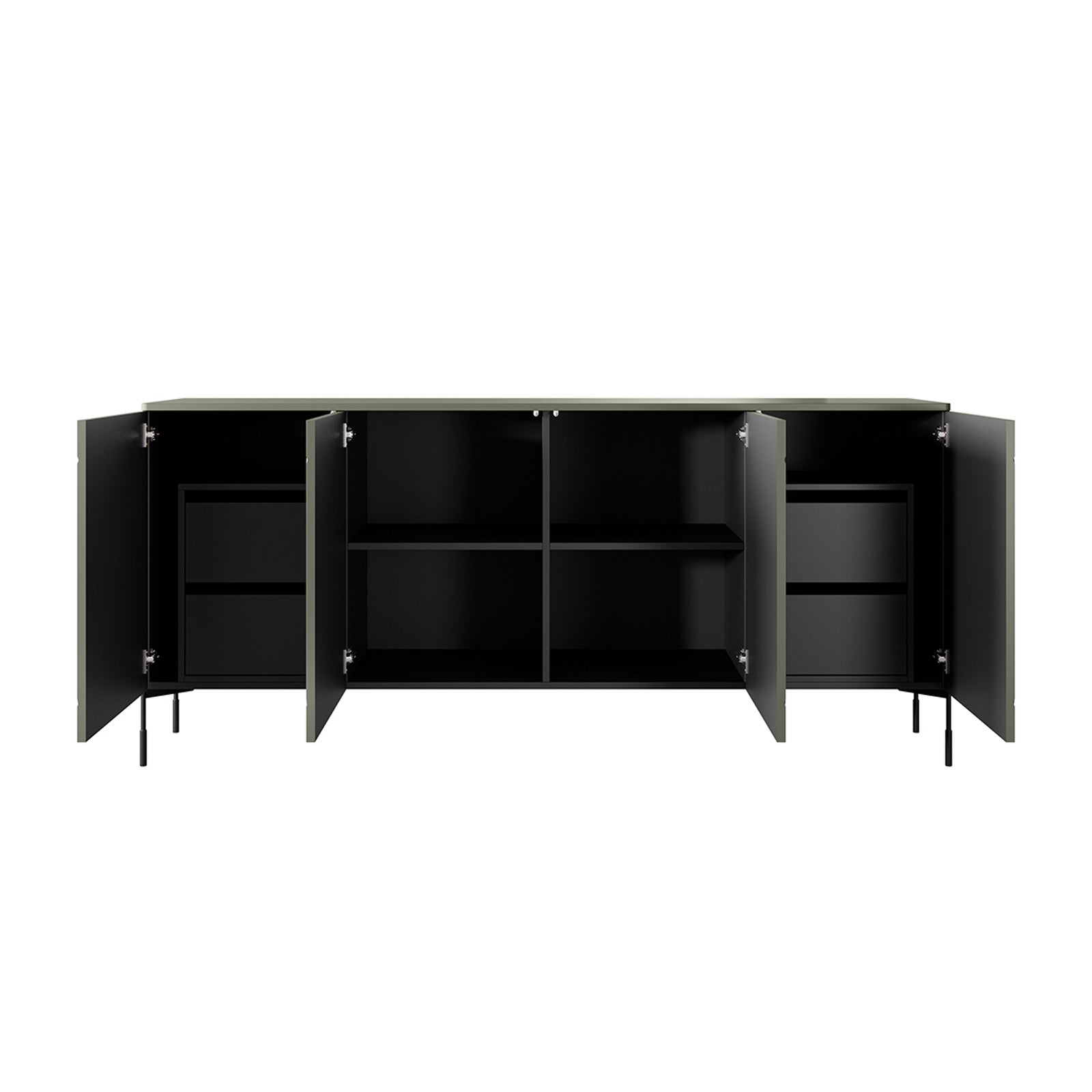 Komoda Sonatia 200cm, 4 vrata i 4 ladice, Materijal: MDF