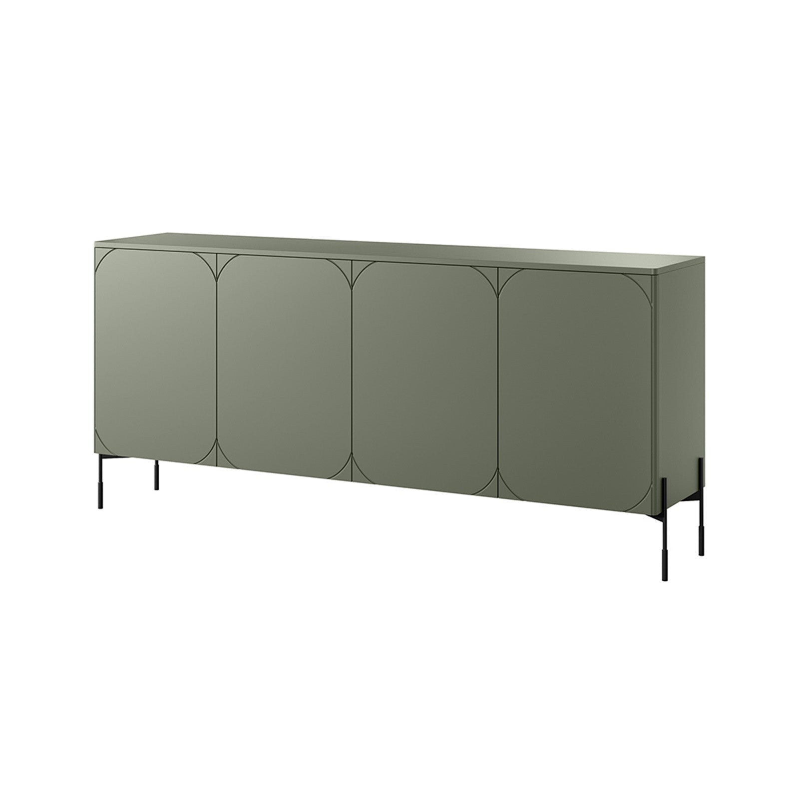 Komoda Sonatia 200cm, 4 vrata i 4 ladice, Materijal: MDF