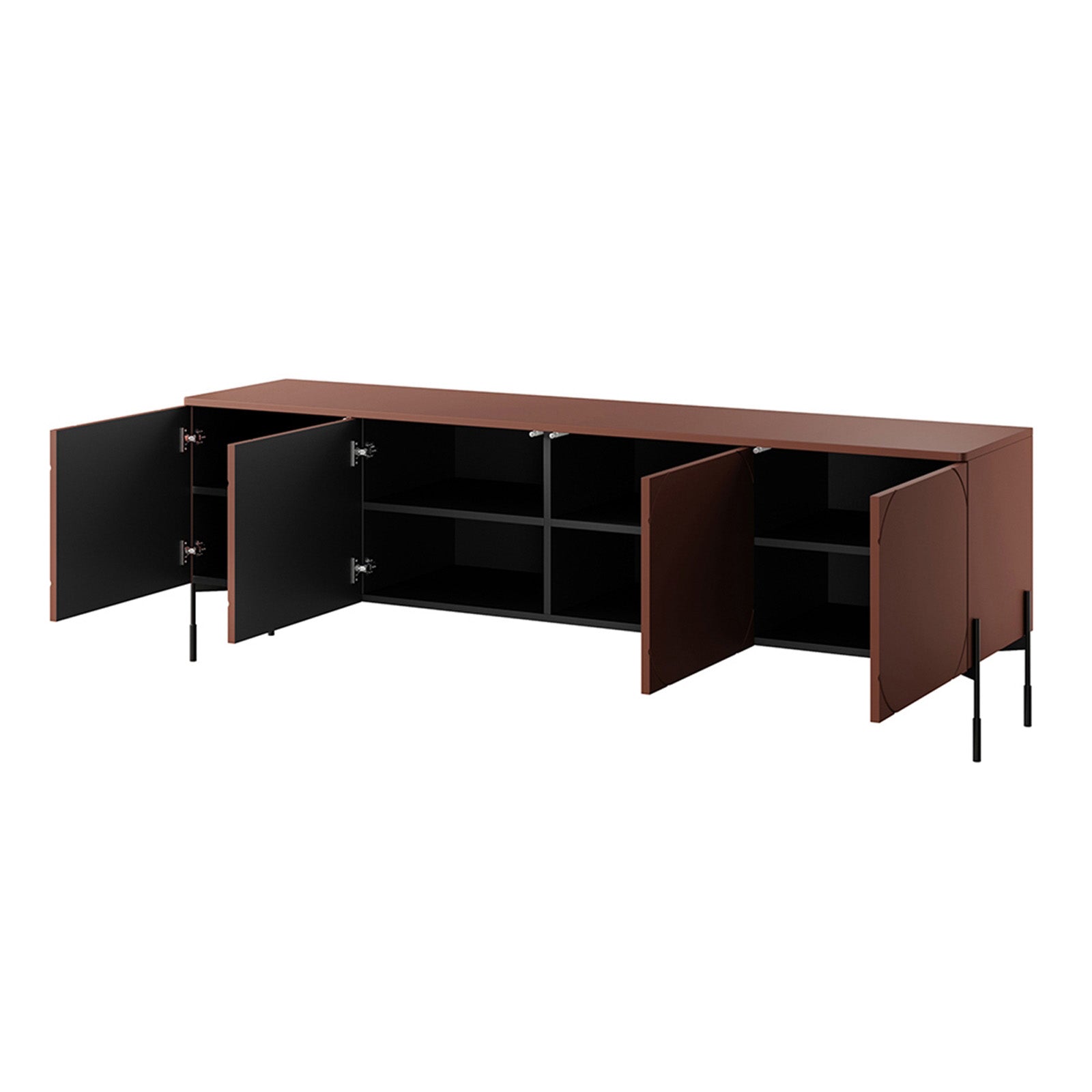 Komoda Sonatia 200cm, 4 vrata, Materijal: MDF