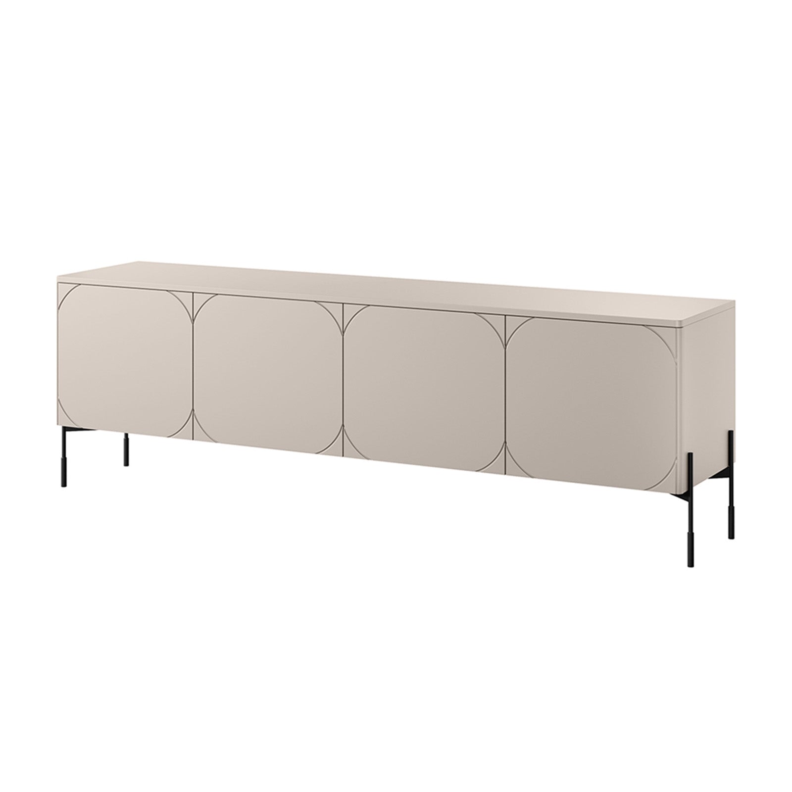 Komoda Sonatia 200cm, 4 vrata i 1 ladica, Materijal: MDF
