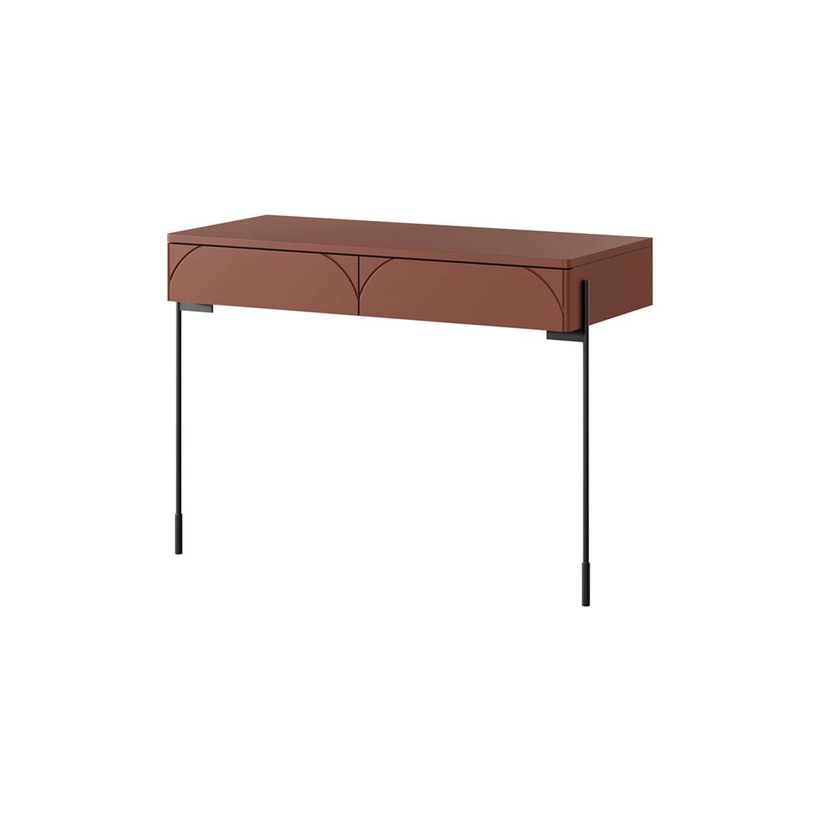 Pomoćni stolić Sonatia 104cm, 2 ladice, Materijal: MDF