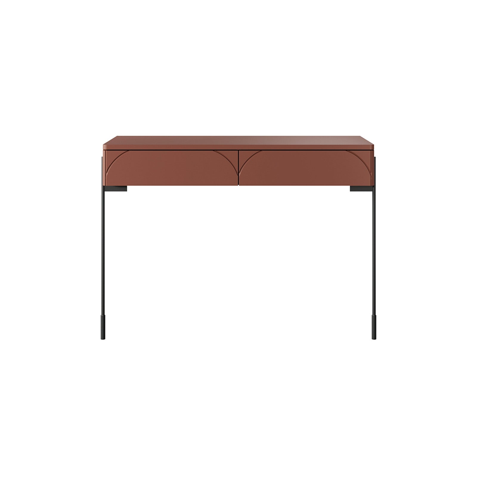 Pomoćni stolić Sonatia 104cm, 2 ladice, Materijal: MDF