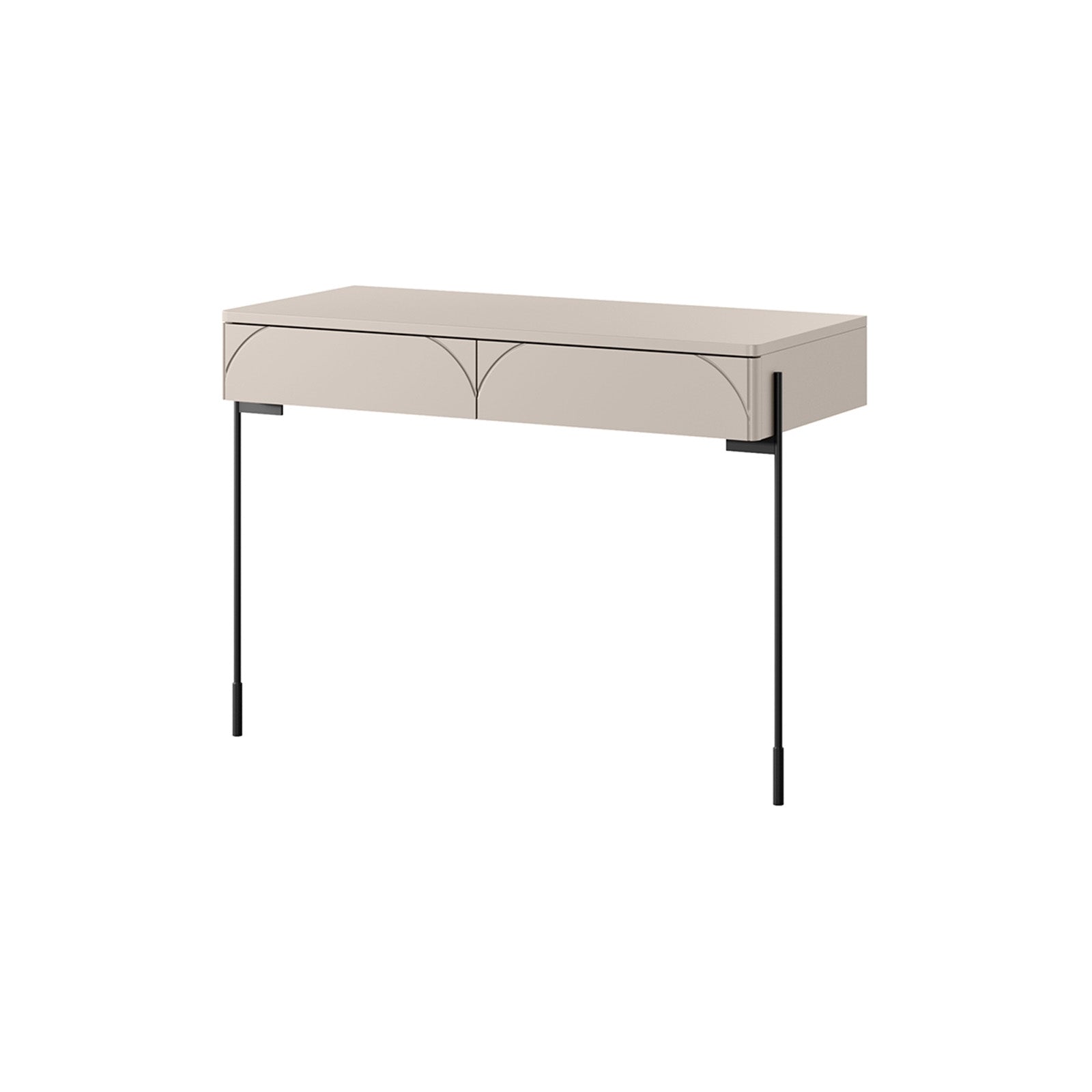 Pomoćni stolić Sonatia 104cm, 2 ladice, Materijal: MDF
