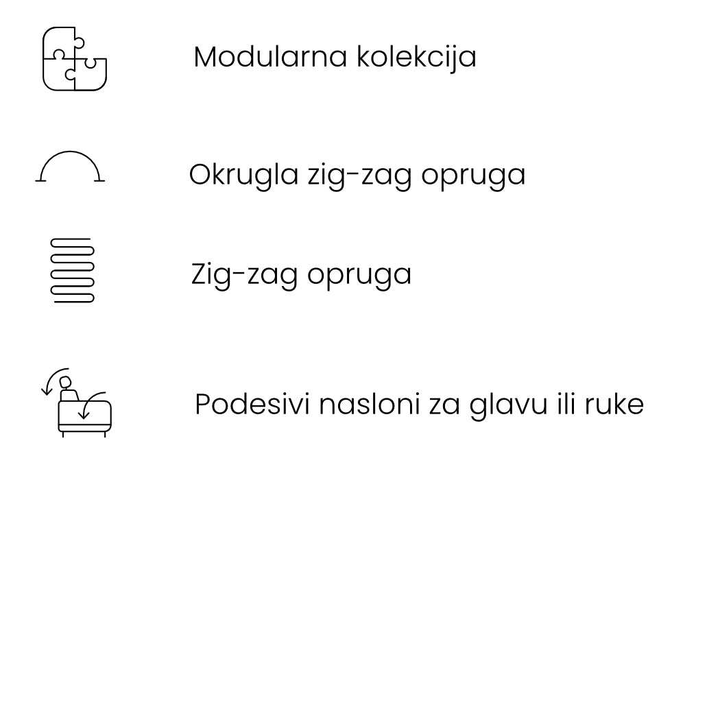 Modularna Kutna Garnitura Buffalo 291x222cm, Materijal: Mogućnost izbora