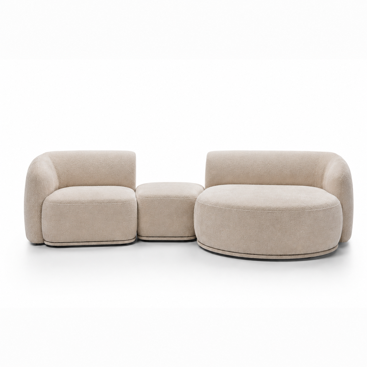 Modularna garnitura Nobo 308x147 cm, Materijal: Mogućnost izbora