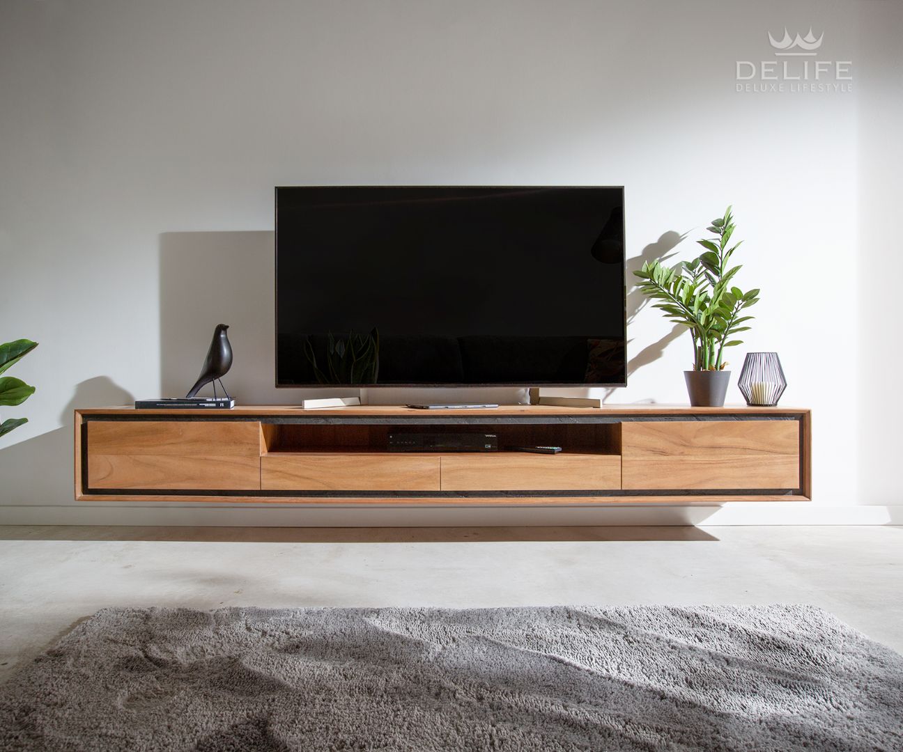 Komoda Stonegrace 240cm, Materijal: Bagrem