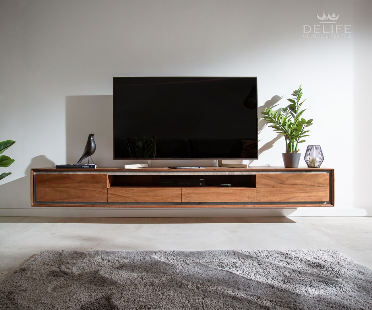 Komoda Stonegrace 240cm, Materijal: Bagrem