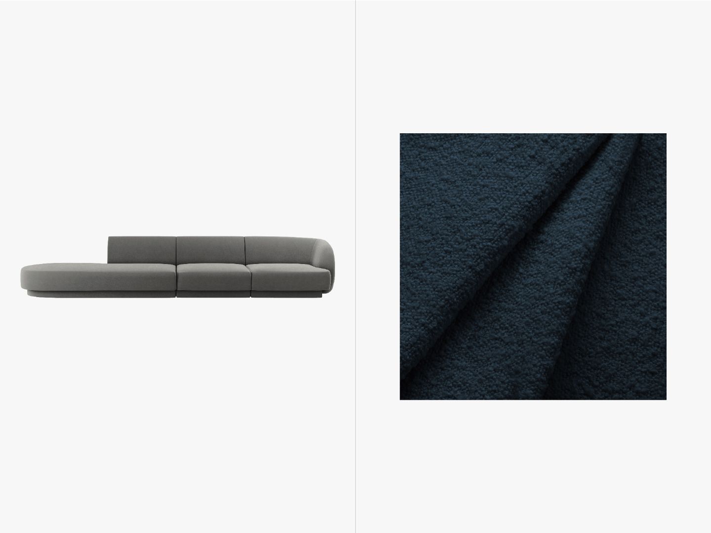 Sofa Miley 323x90cm, Materijal: Boucle