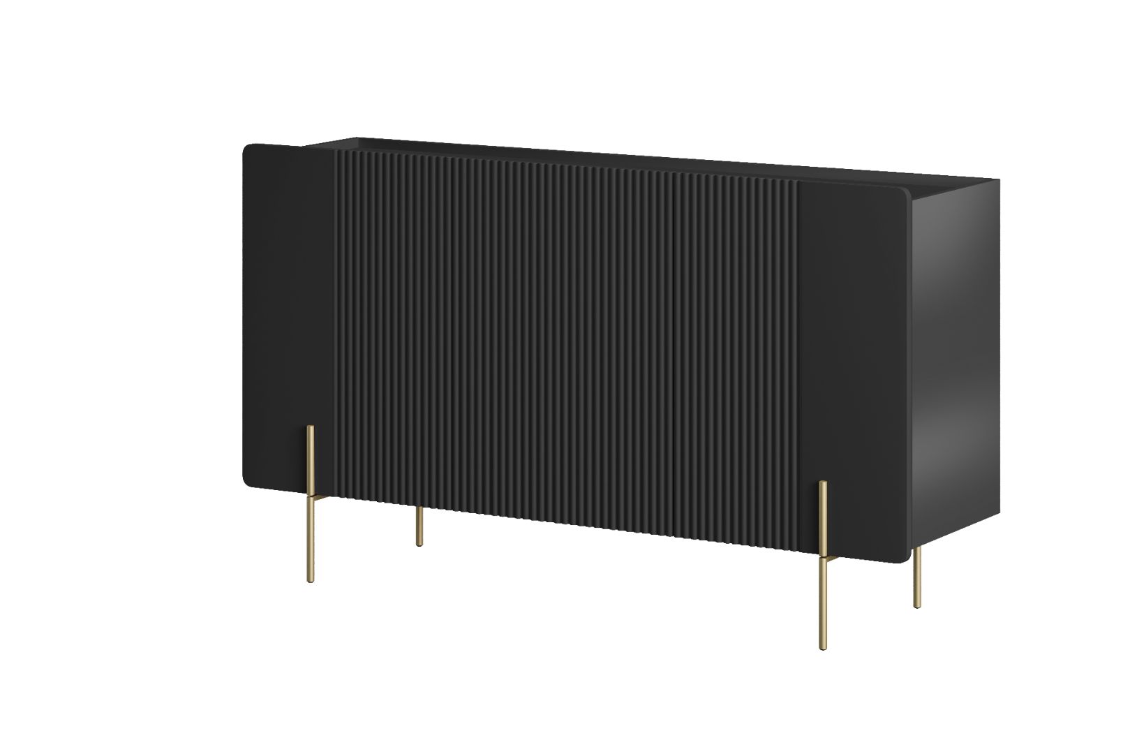 Komoda Malmi 150 cm, 3 Vrata I 3 Police, Materijal: MDF