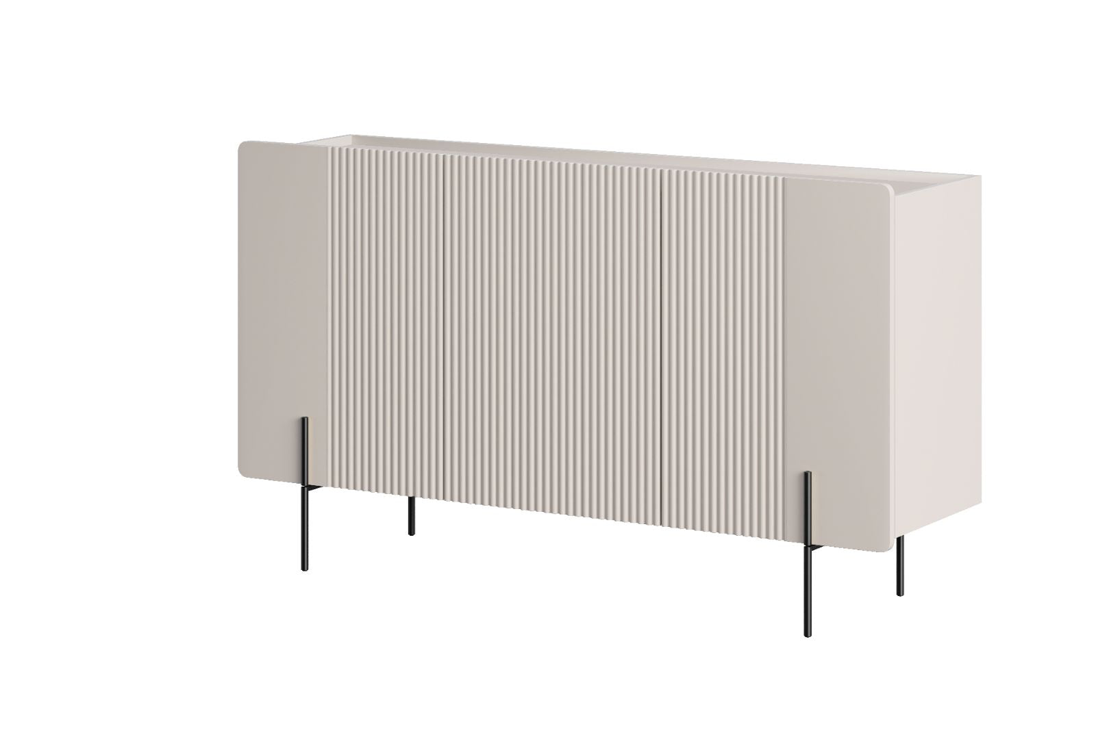 Komoda Malmi 150 cm, 3 Vrata I 3 Police, Materijal: MDF