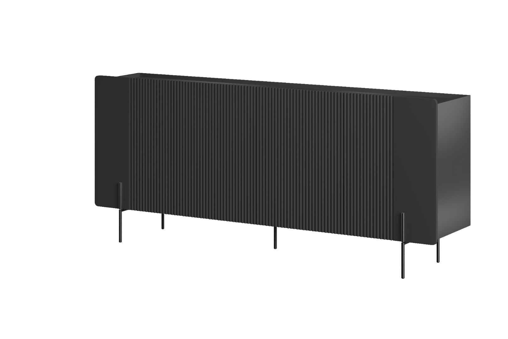Komoda Malmi 200 cm, 4 Vrata I 4 Police, Materijal: MDF