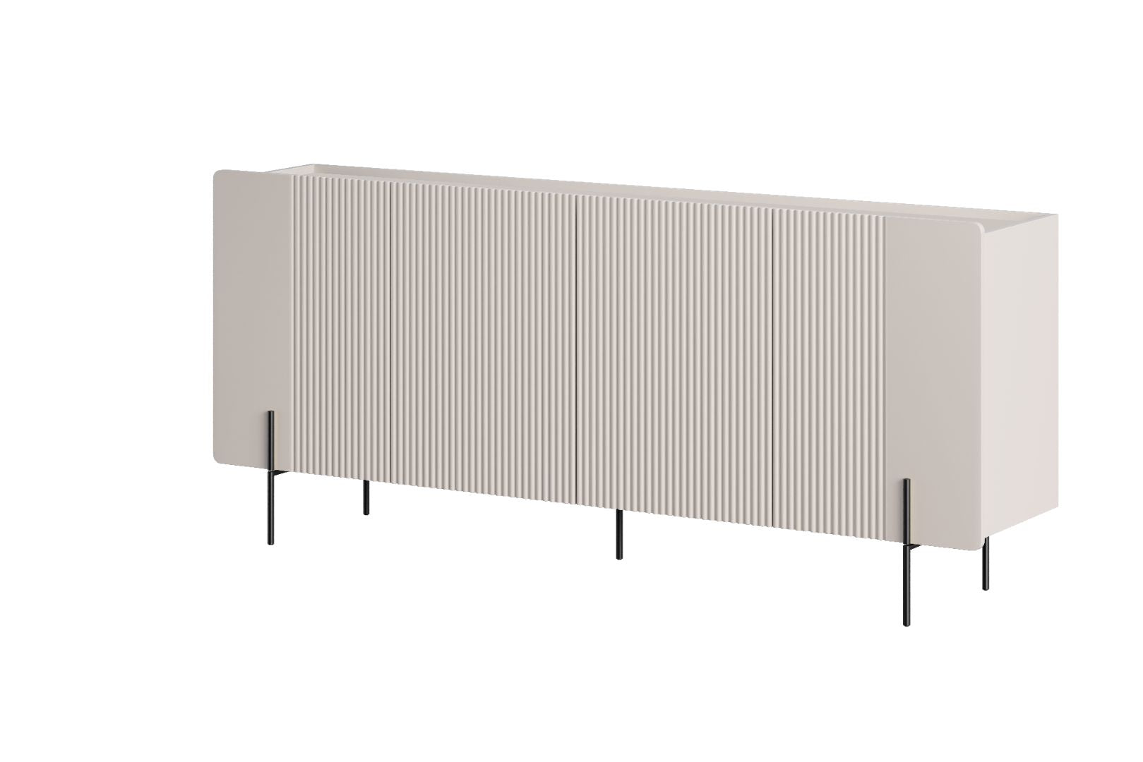 Komoda Malmi 200 cm, 4 Vrata I 4 Police, Materijal: MDF
