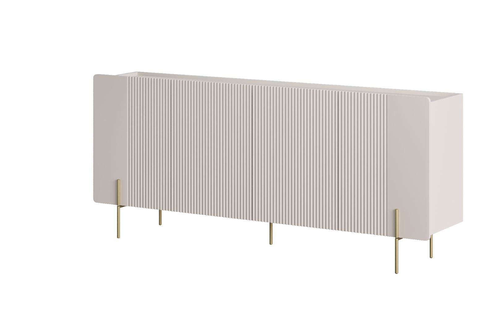 Komoda Malmi 200 cm, 4 Vrata I 4 Police, Materijal: MDF