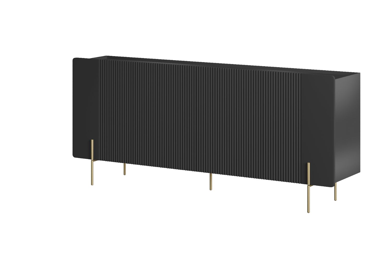 Komoda Malmi 200 cm, 4 Vrata I 4 Police, Materijal: MDF
