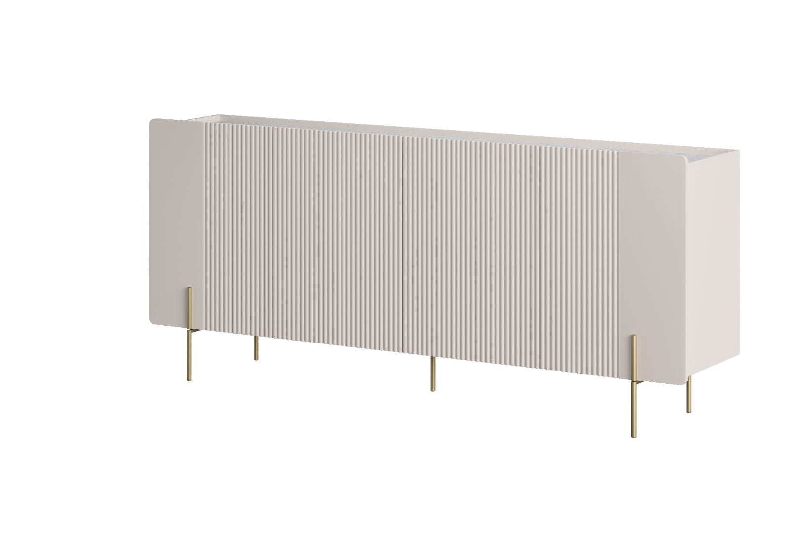 Komoda Malmi 200 cm, 4 Vrata I 4 Police, Materijal: MDF