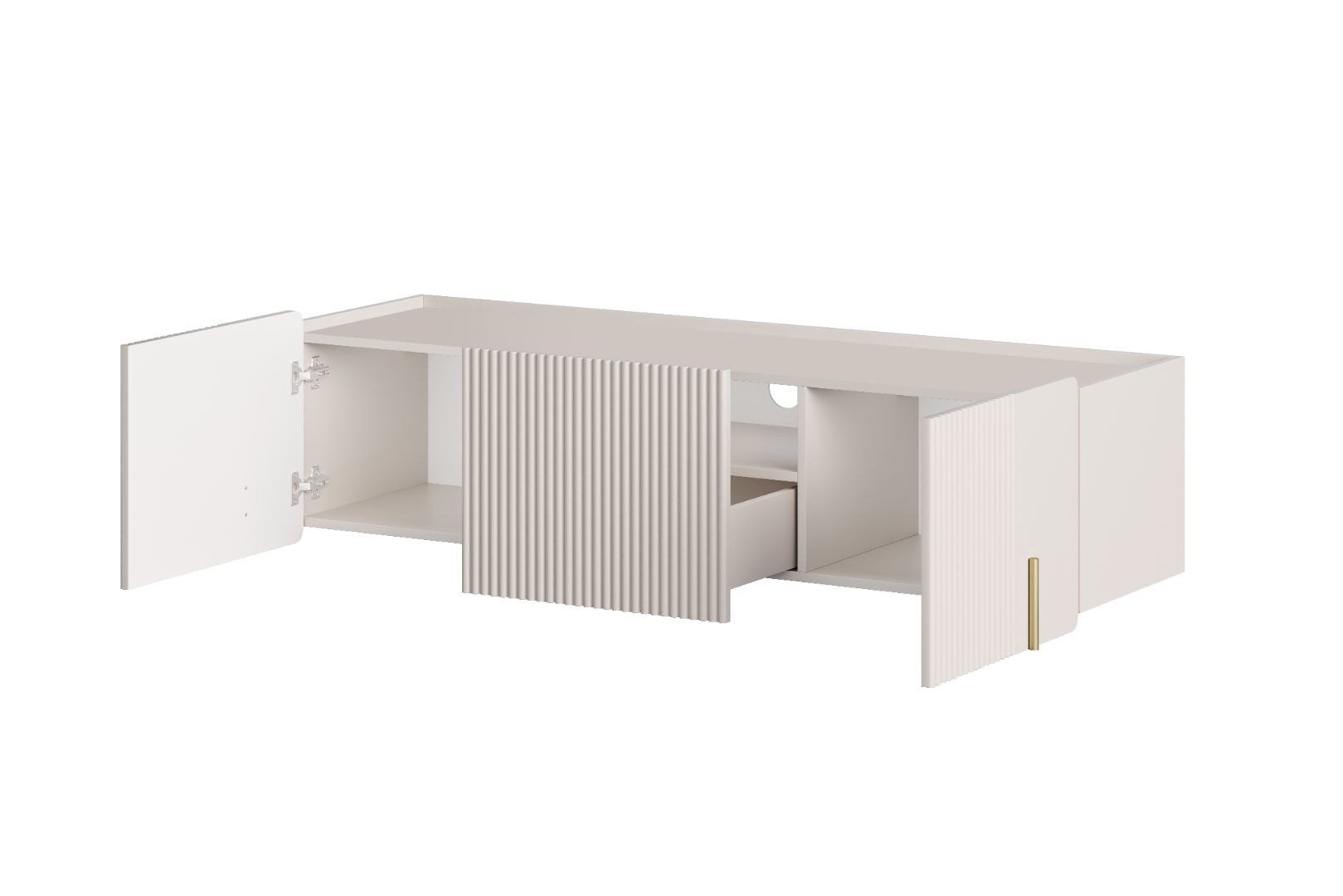 TV Komoda Malmi 150cm, 2 vrata i 1 Ladica, Materijal: MDF