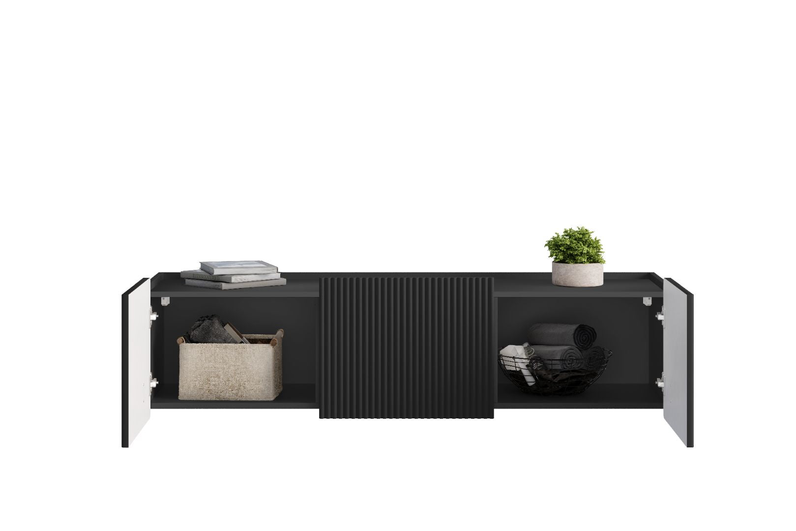 TV Komoda Malmi 150cm, 2 vrata i 1 Ladica, Materijal: MDF